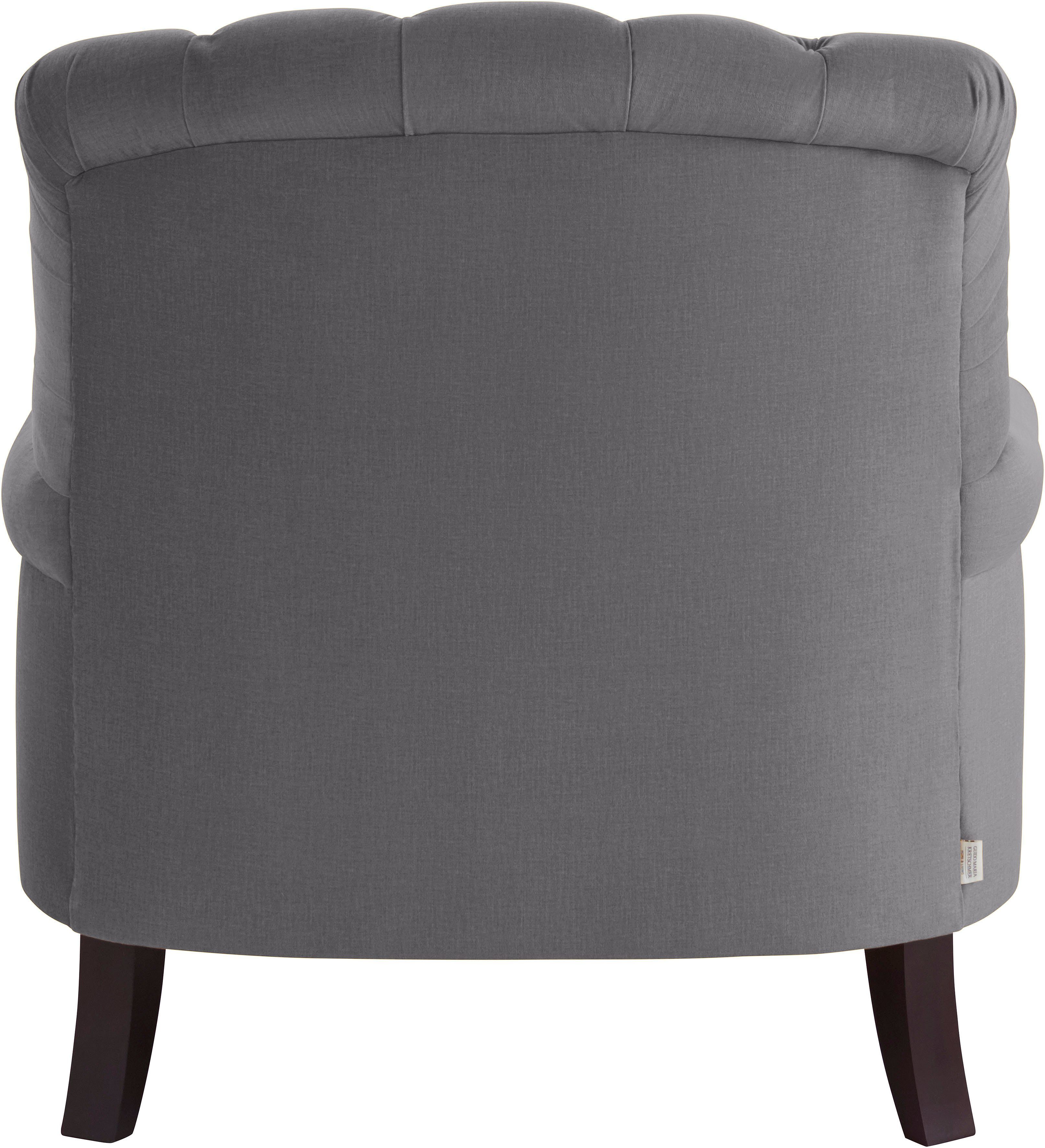 Guido Maria Kretschmer Home&Living Loveseat Amiens fauteuil loungefauteuil met prachtige capitonnage achter