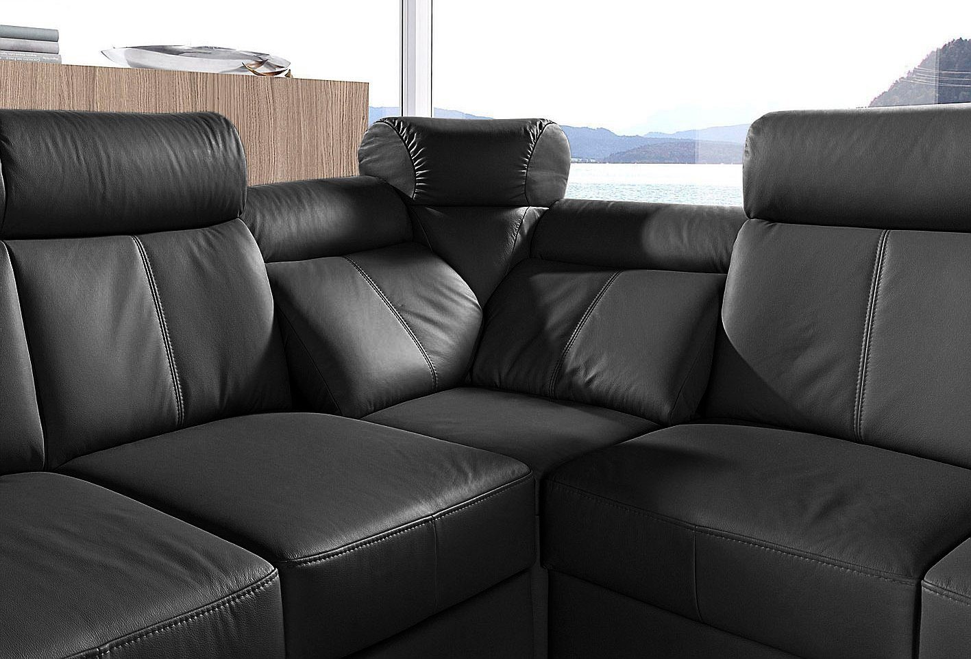 sit&more Hoekbank Basel L-vorm optioneel met relaxfunctie