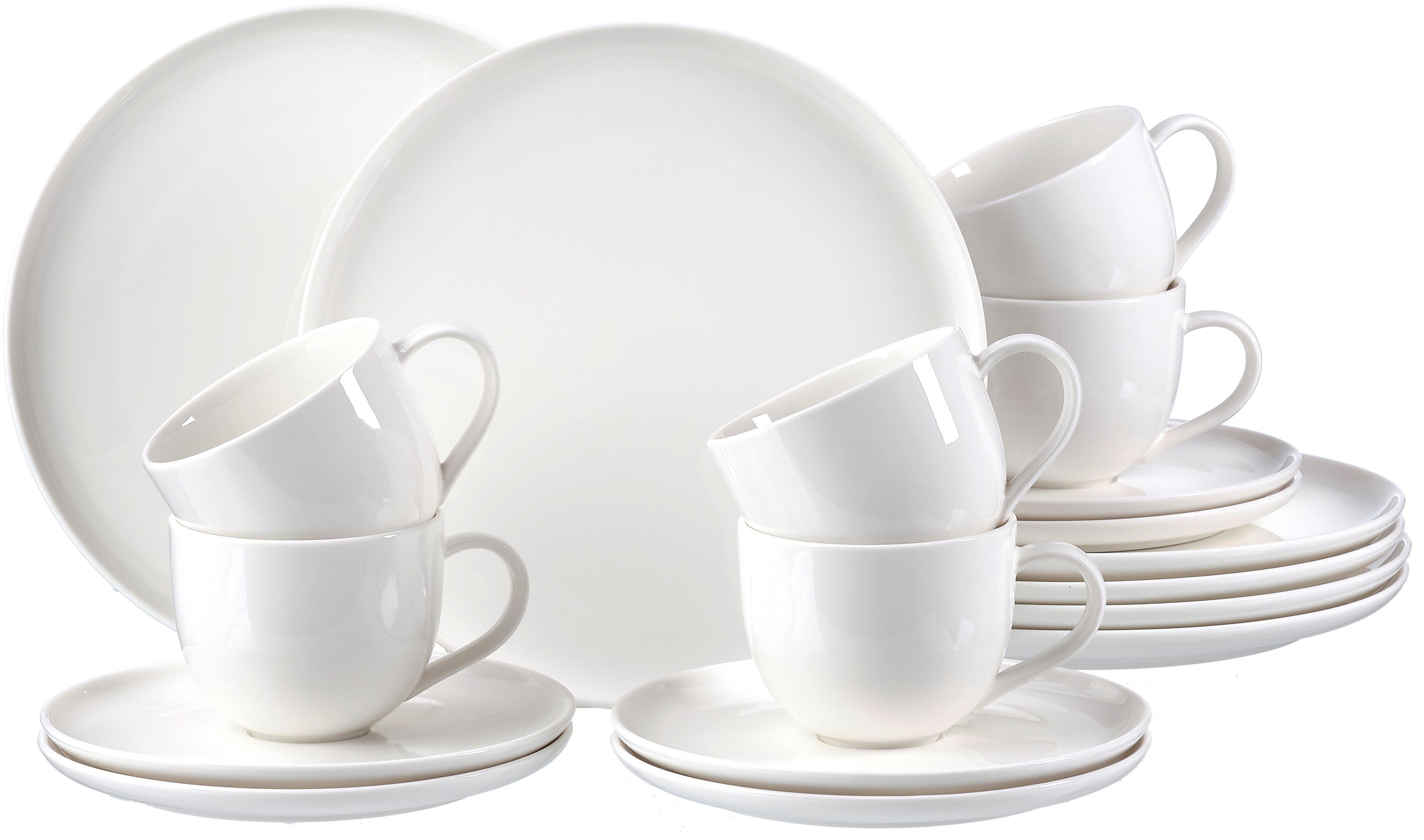 Otto Ritzenhoff & Breker Koffieservies Skagen in scandinavische stijl. 18 delen. voor 6 personen (set. 18-delig) aanbieding