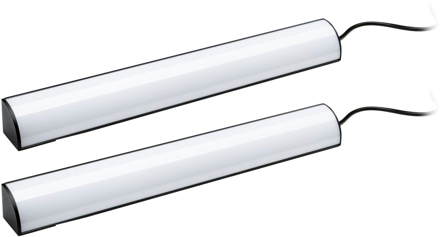Paulmann Led-strepen EntertainLED Lightbar Dynamic Rainbow RGB 30x30mm 2x0,6W 2x24lm (1 stuk)