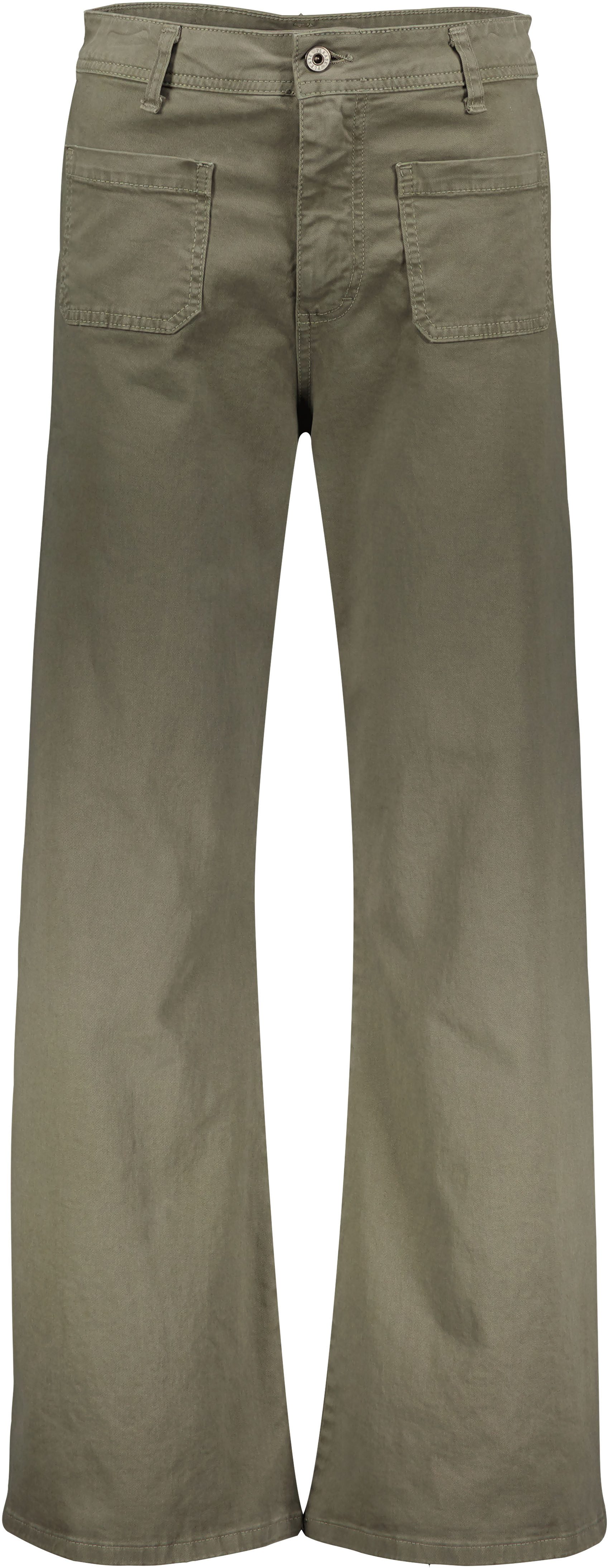Please Jeans Broek met wijde pijpen van hoogwaardige katoenmix met stretch