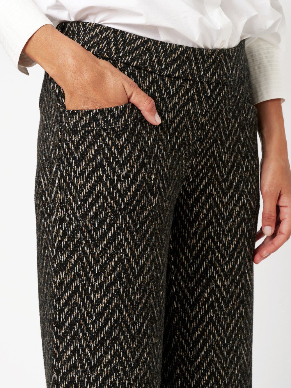 TONI Stoffen broek Sue Wide Chic 7/8