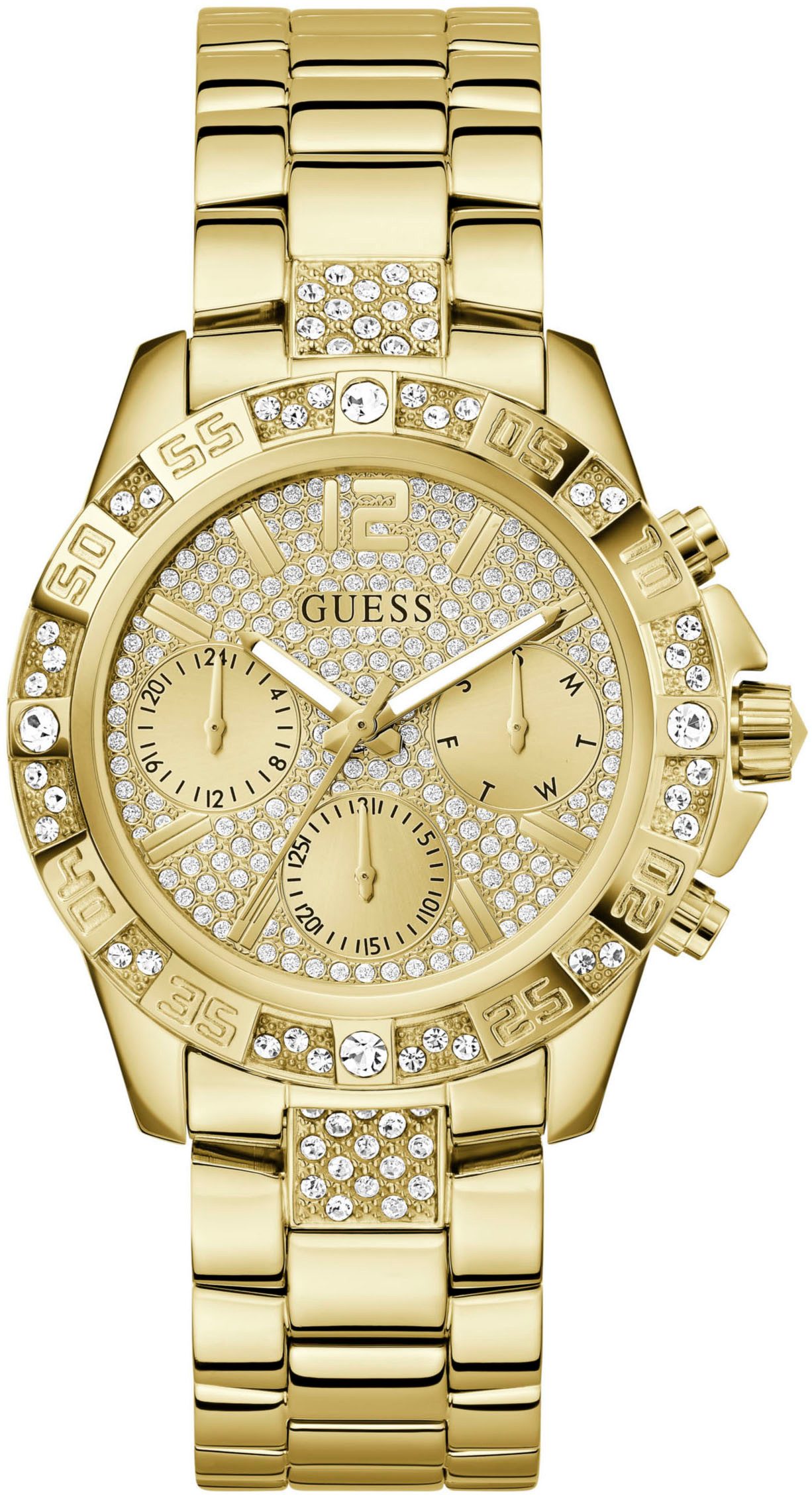 Dameshorloge Majesty Guess , Yellow , Dames