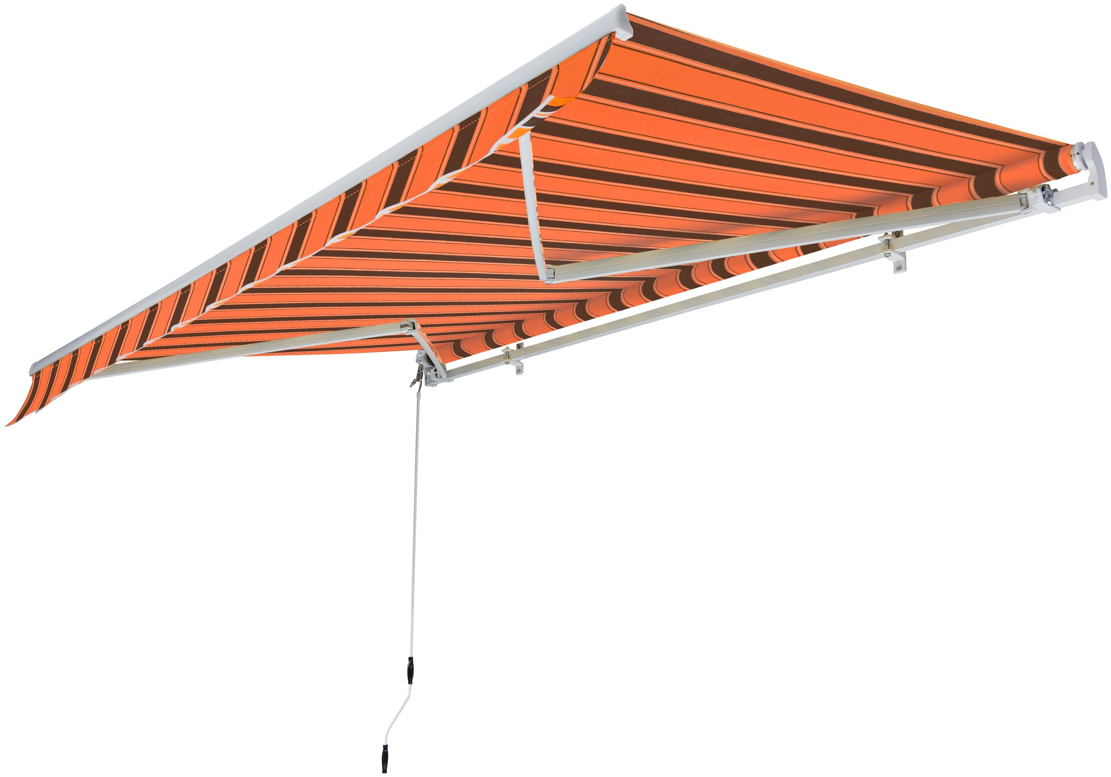 KONIFERA Zonnescherm met knikarm Breedte/uitval: 295x200 cm, hellingshoek verstelbaar