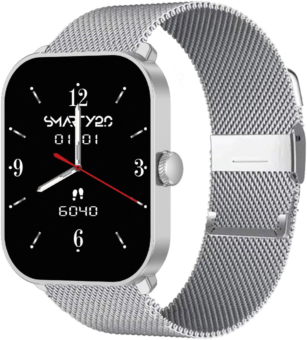 SMARTY 2.0 Smartwatch (set, 2-delig, Met wisselband)