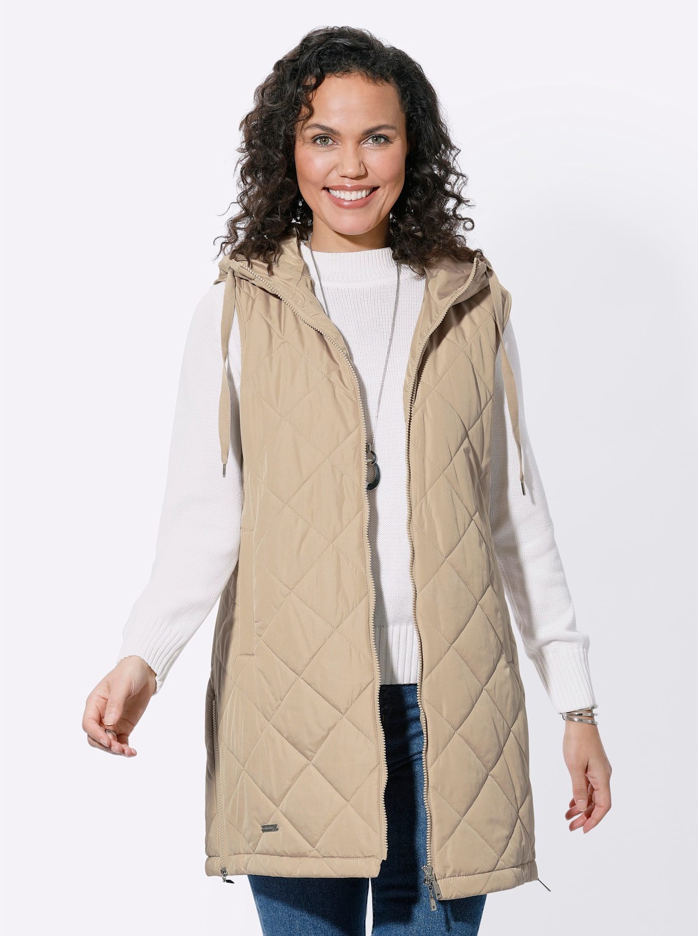 Casual Looks Lang gilet