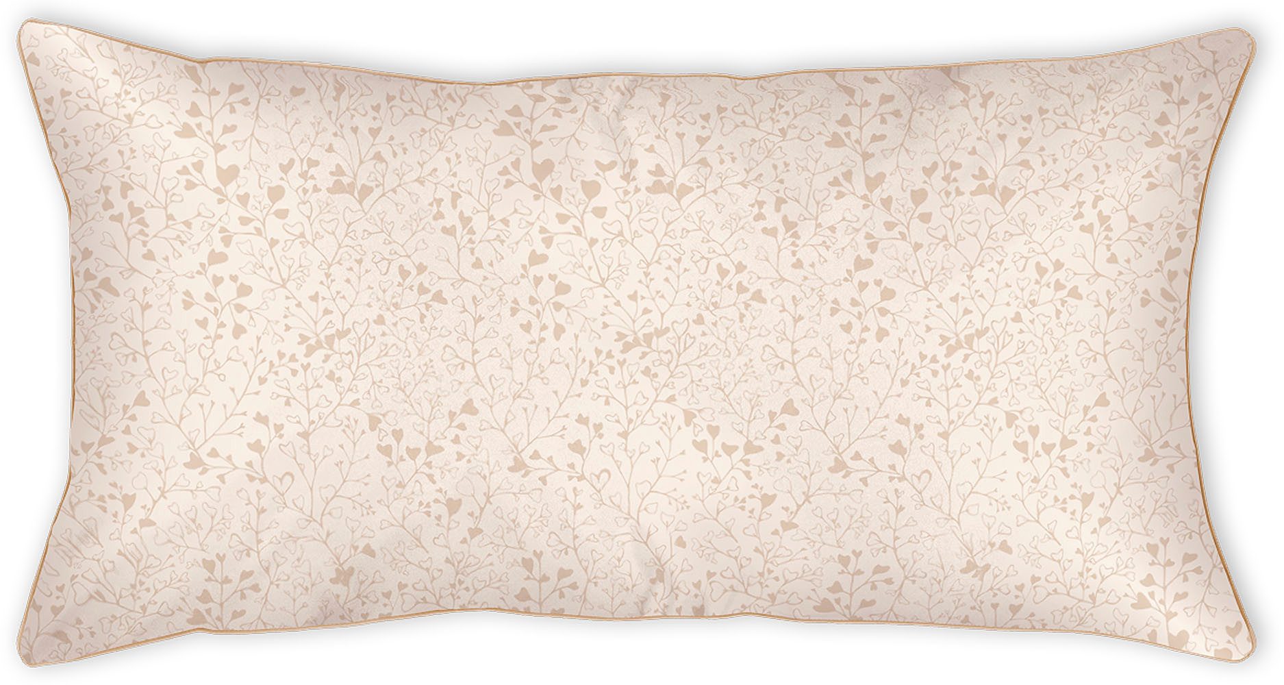 Curt Bauer Kussenovertrek Love MADE IN GREEN by OEKO-TEX-gecertificeerd (1 stuk) kussenovertrekken maat 80 cm x 40 cm beige