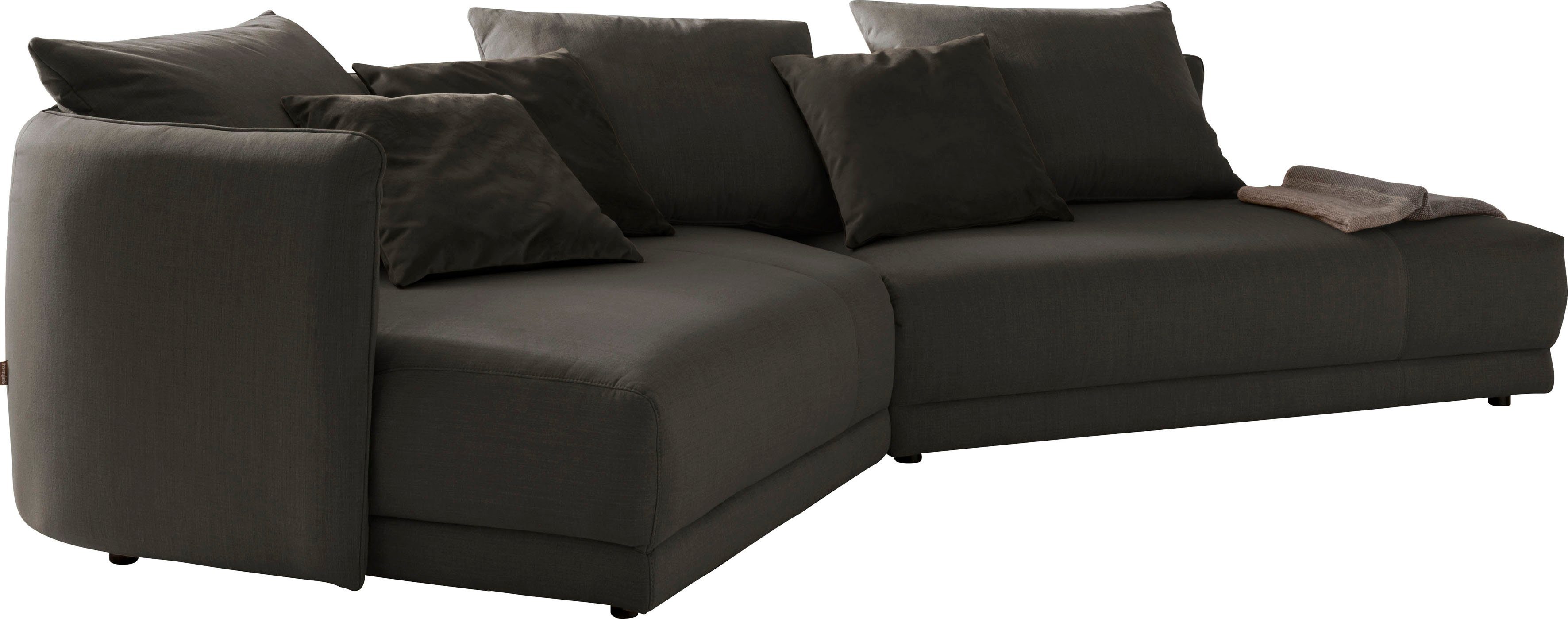 designwerk Hoekbank New York, extravagante designsofa met geweldig zitcomfort, L-vorm