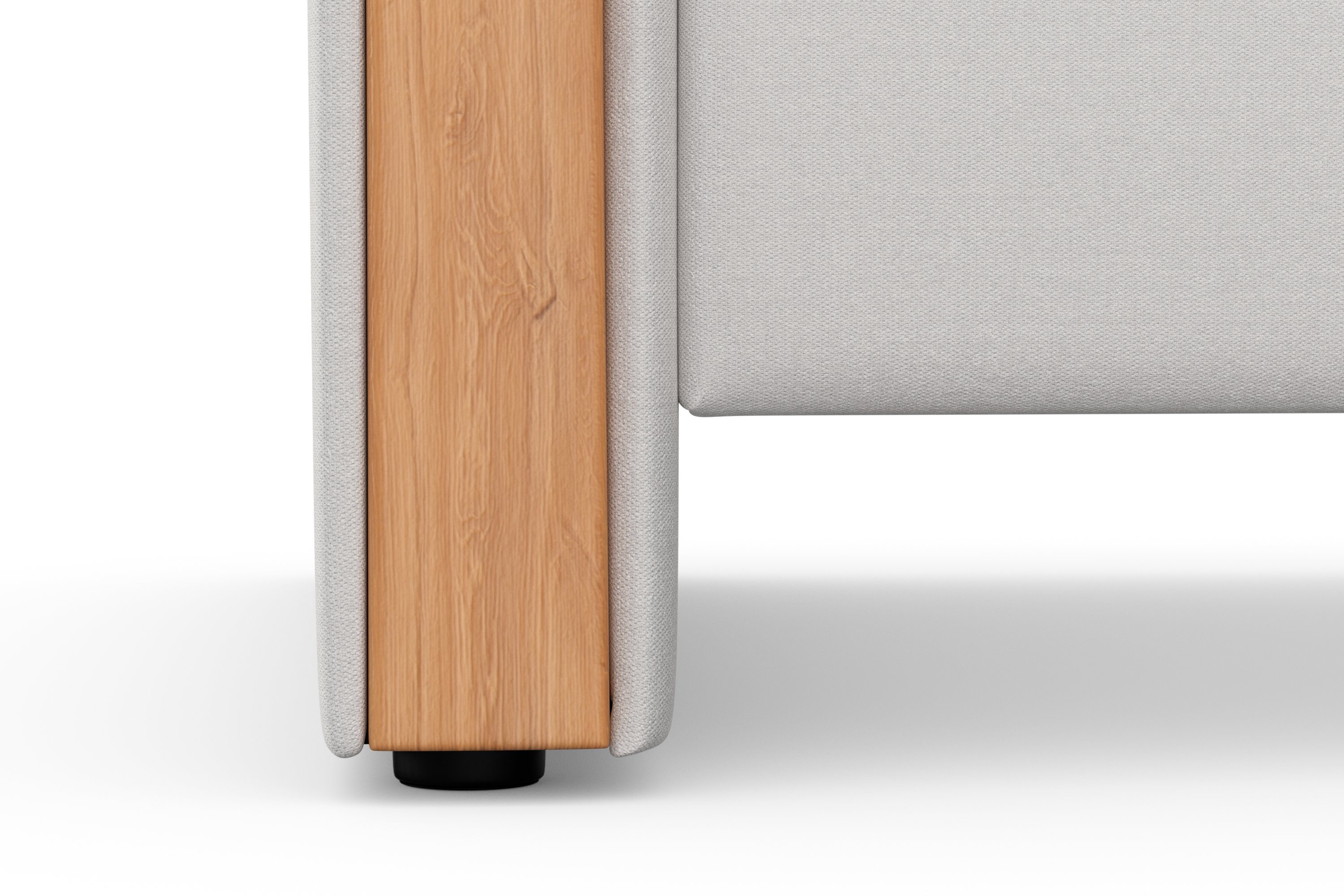 Home affaire 2-zitsbank Dangast Verstelbare hoofdsteun, houten frontlijsten, naar keuze ook in Easy clean bekleding