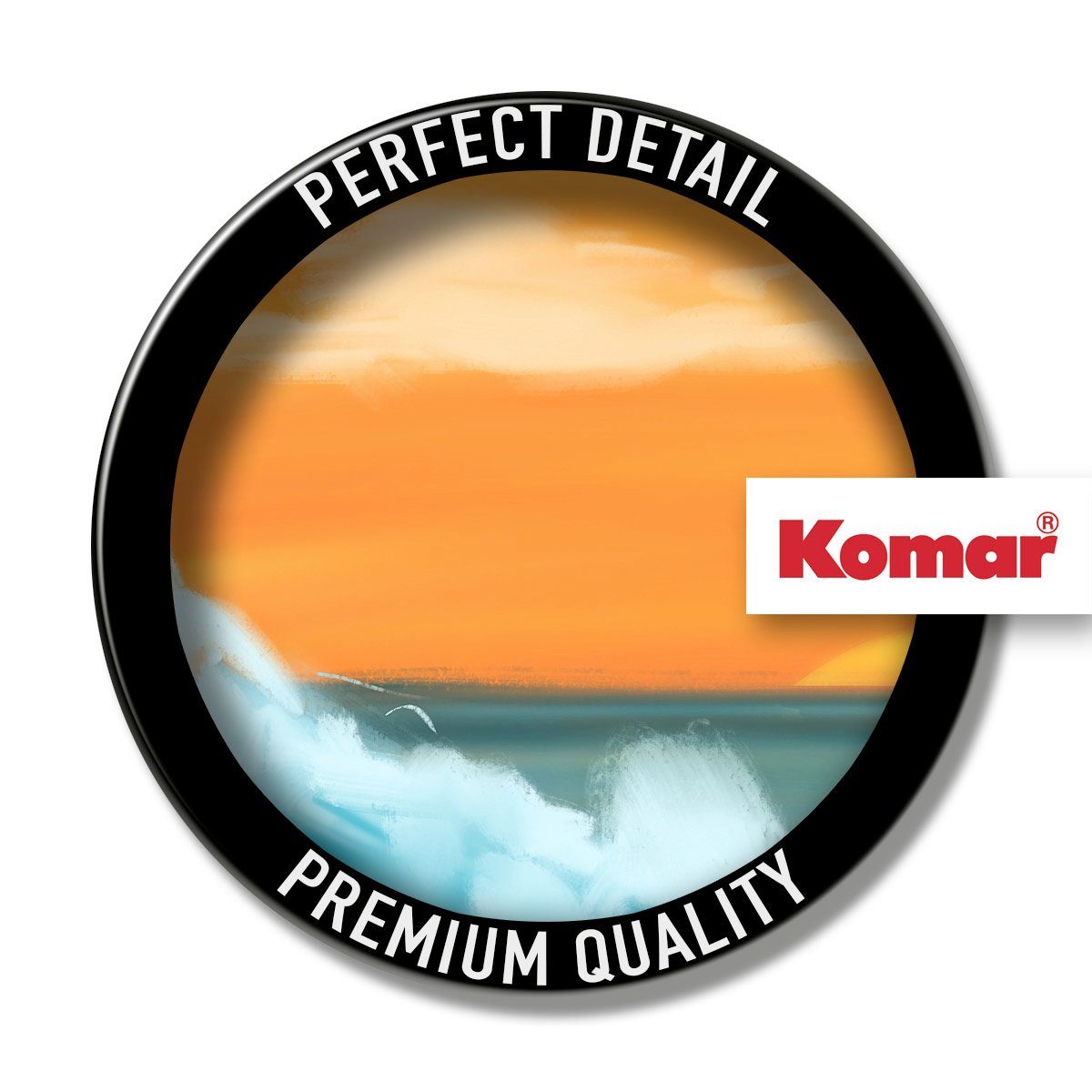 Komar Artprint op linnen Gentle Breeze - Afmeting 30 x 40 cm (1 stuk)