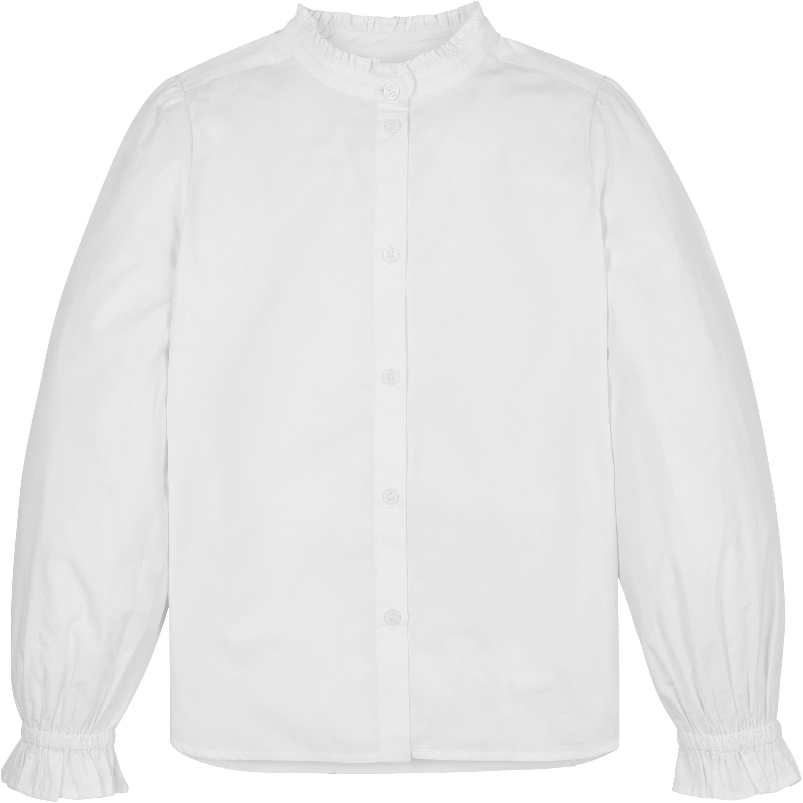 Tommy Hilfiger Rucheblouse RUFFLE COLLAR SHIRT