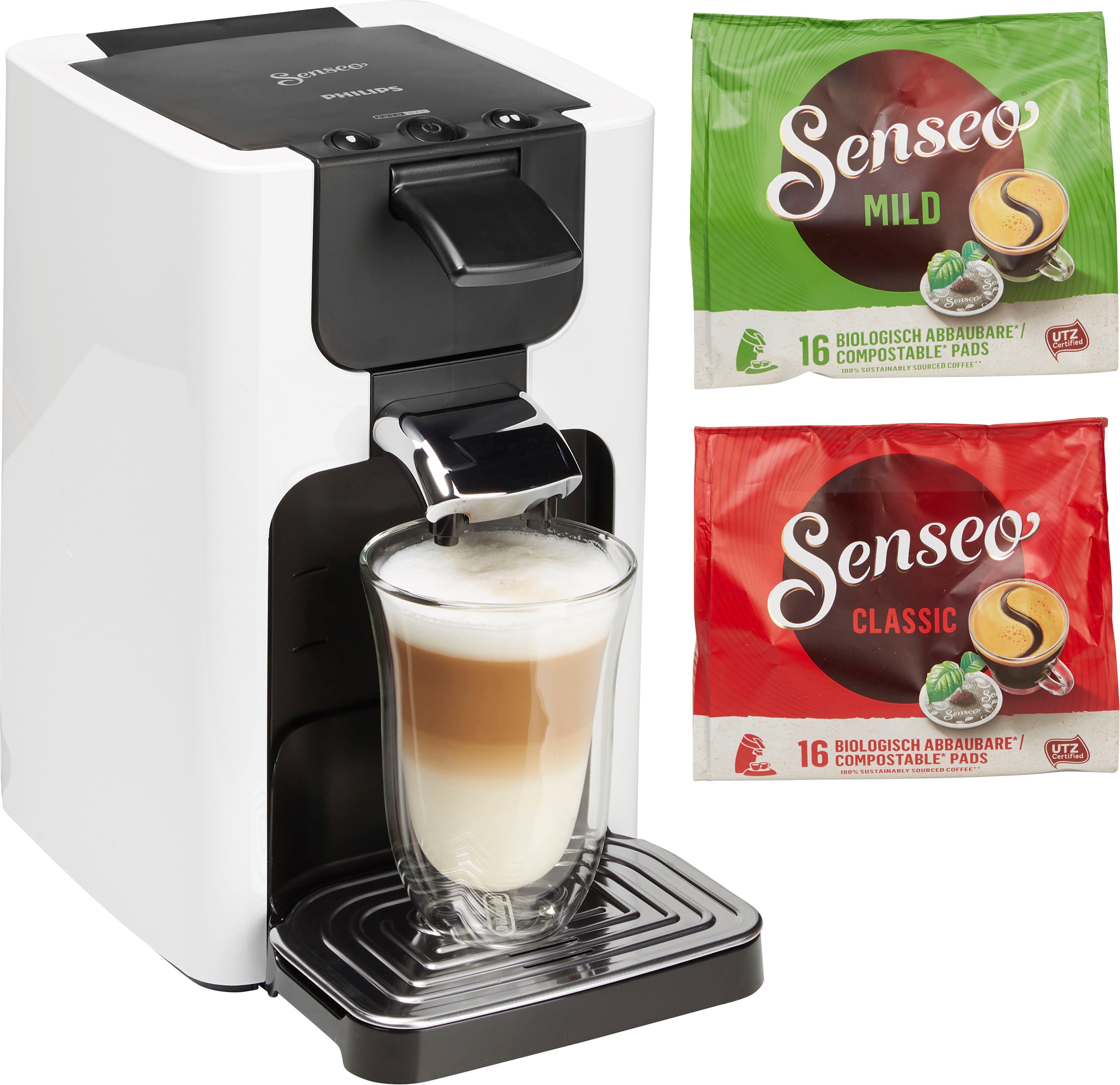 Senseo Koffiepadautomaat Quadrante HD7865/00, inclusief gratis toebehoren ter waarde van € 14,- je bij | OTTO