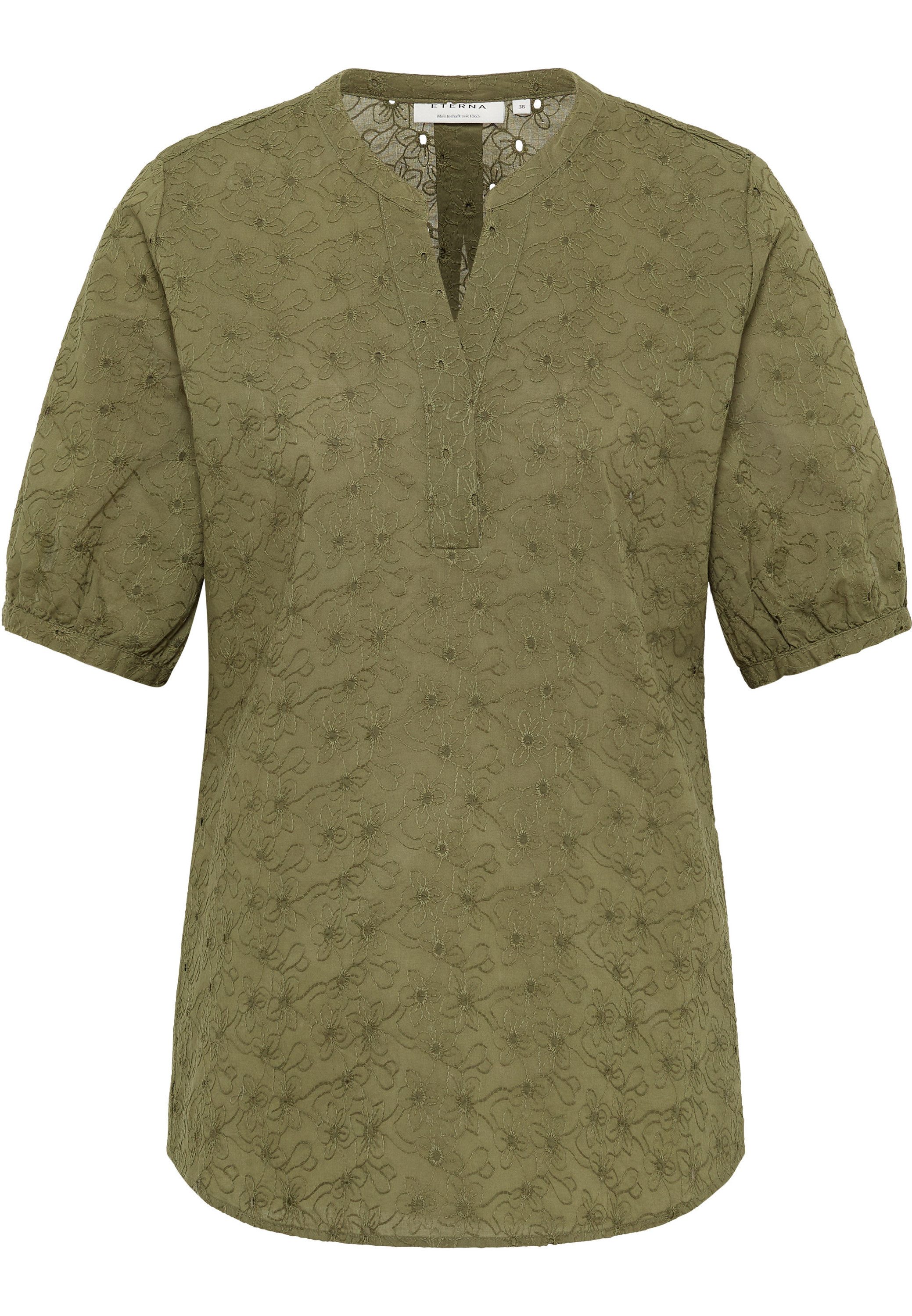 Eterna Blouse zonder sluiting Regular fit