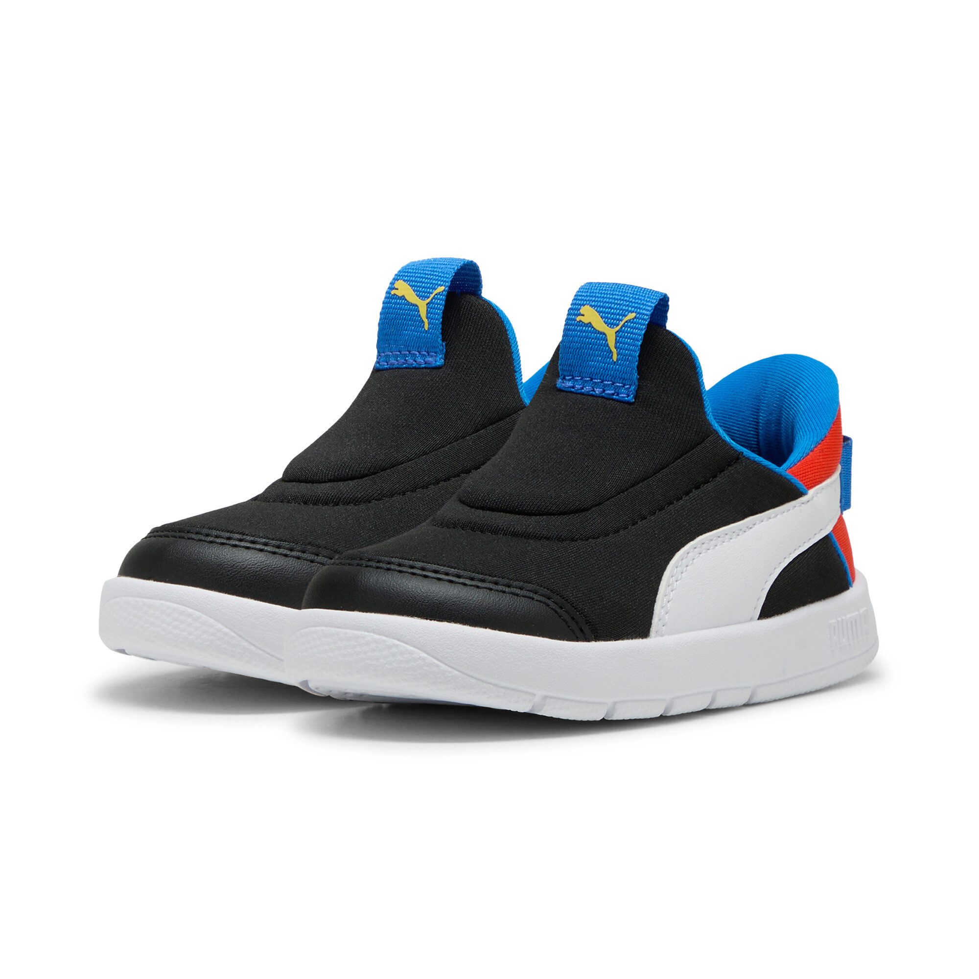 PUMA Sneakers COURTFLEX V3 SLIPTECH INF kinderen jongens maat 20 EU zwart