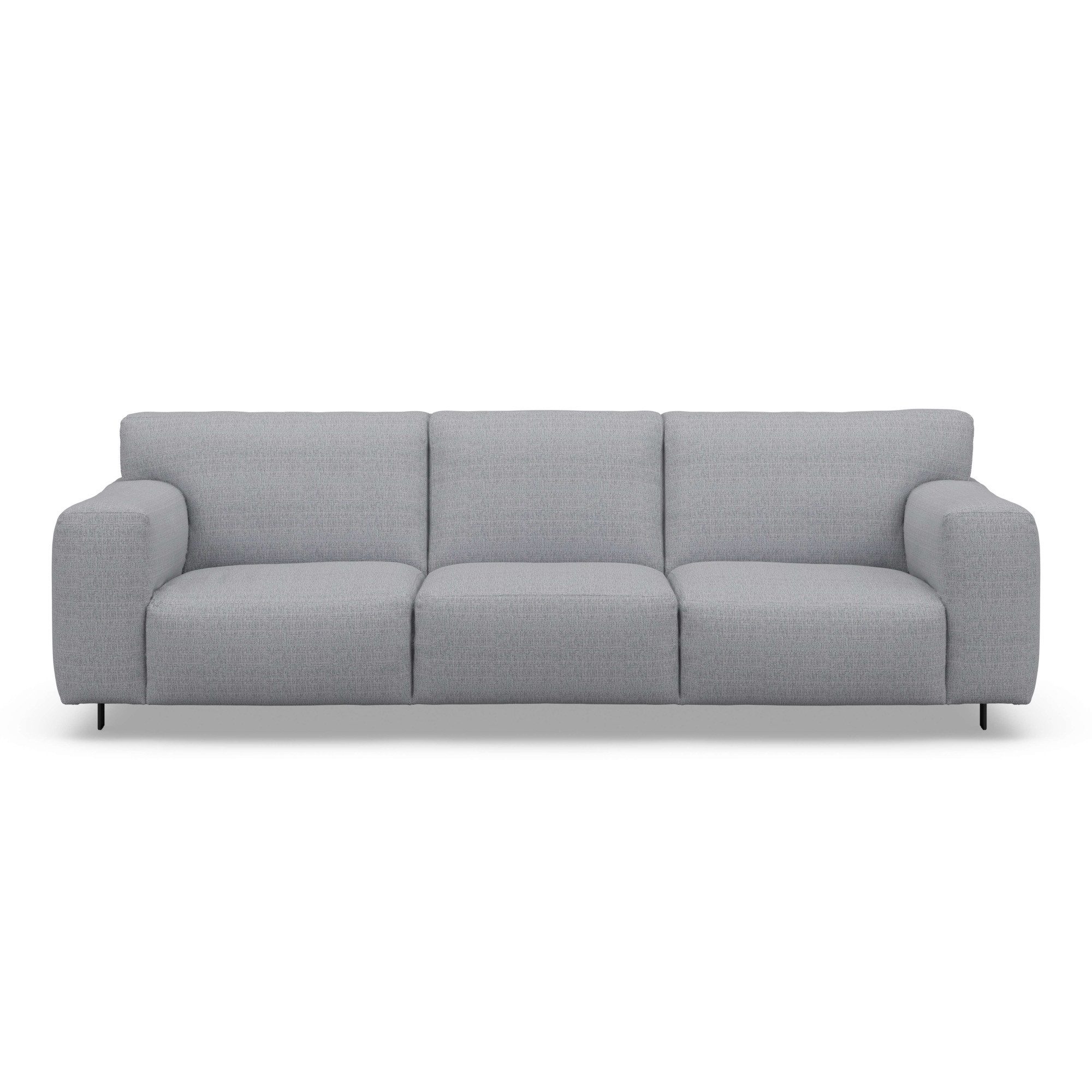 Furninova 4-zitsbank VESTA Klassieker eenpersoonsbank BigSofa bekleding van koudschuim