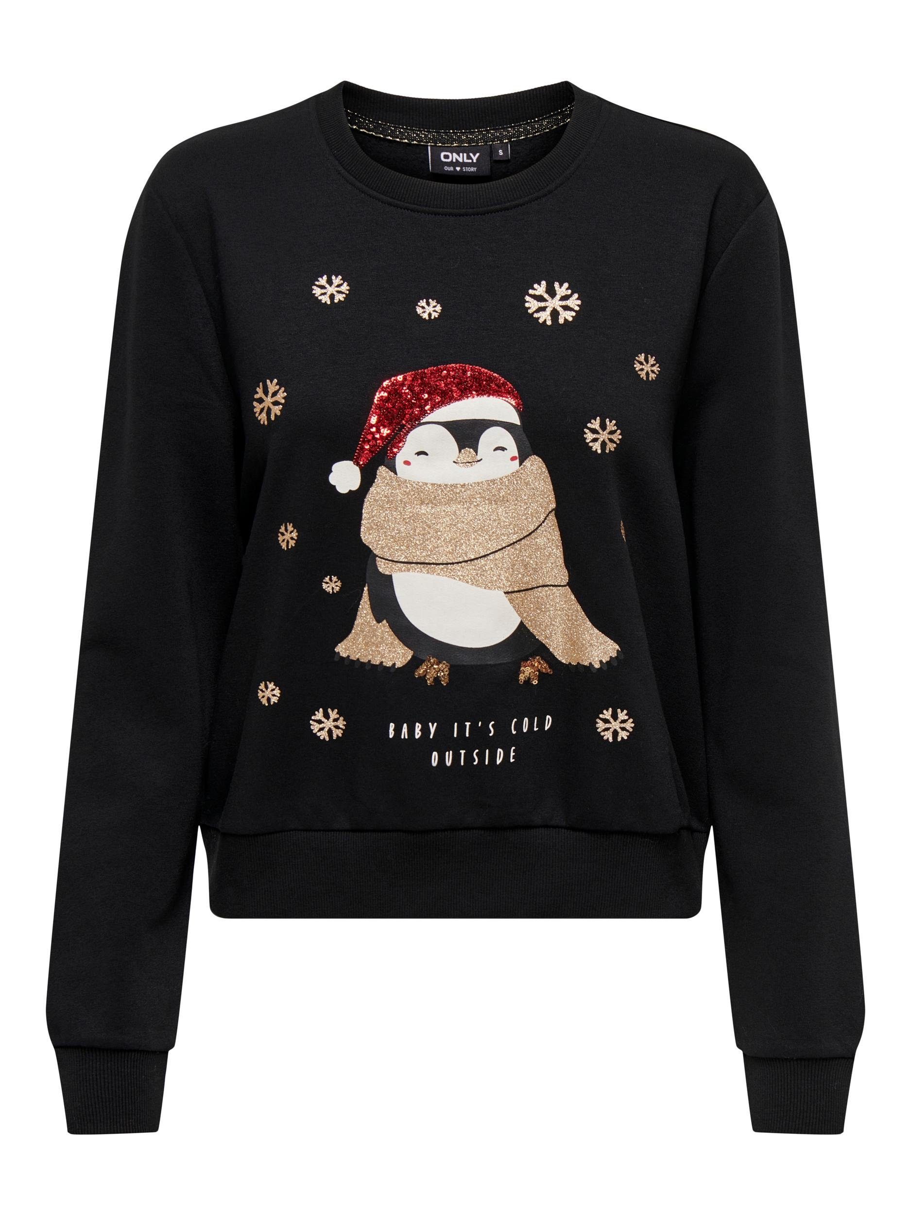Only Sweater DA CHRISTMAS L S O-NECK BOX SWT
