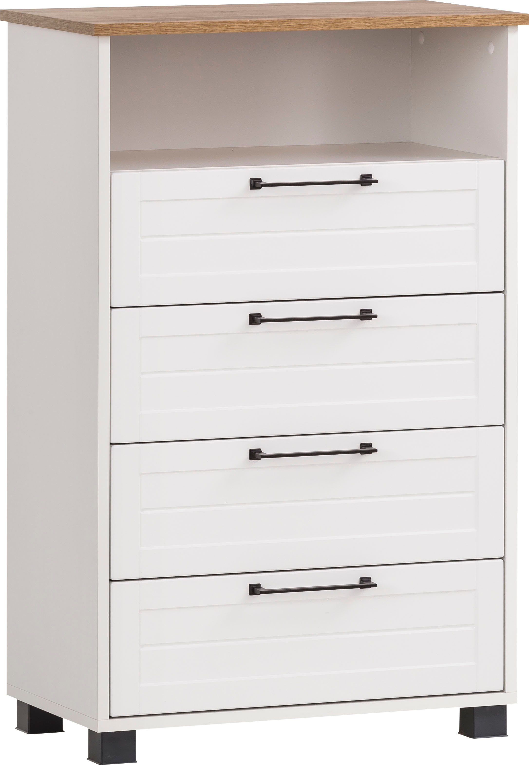 Schildmeyer Kledingkast Jelda Breedte 62,4 cm garderobekasten wit