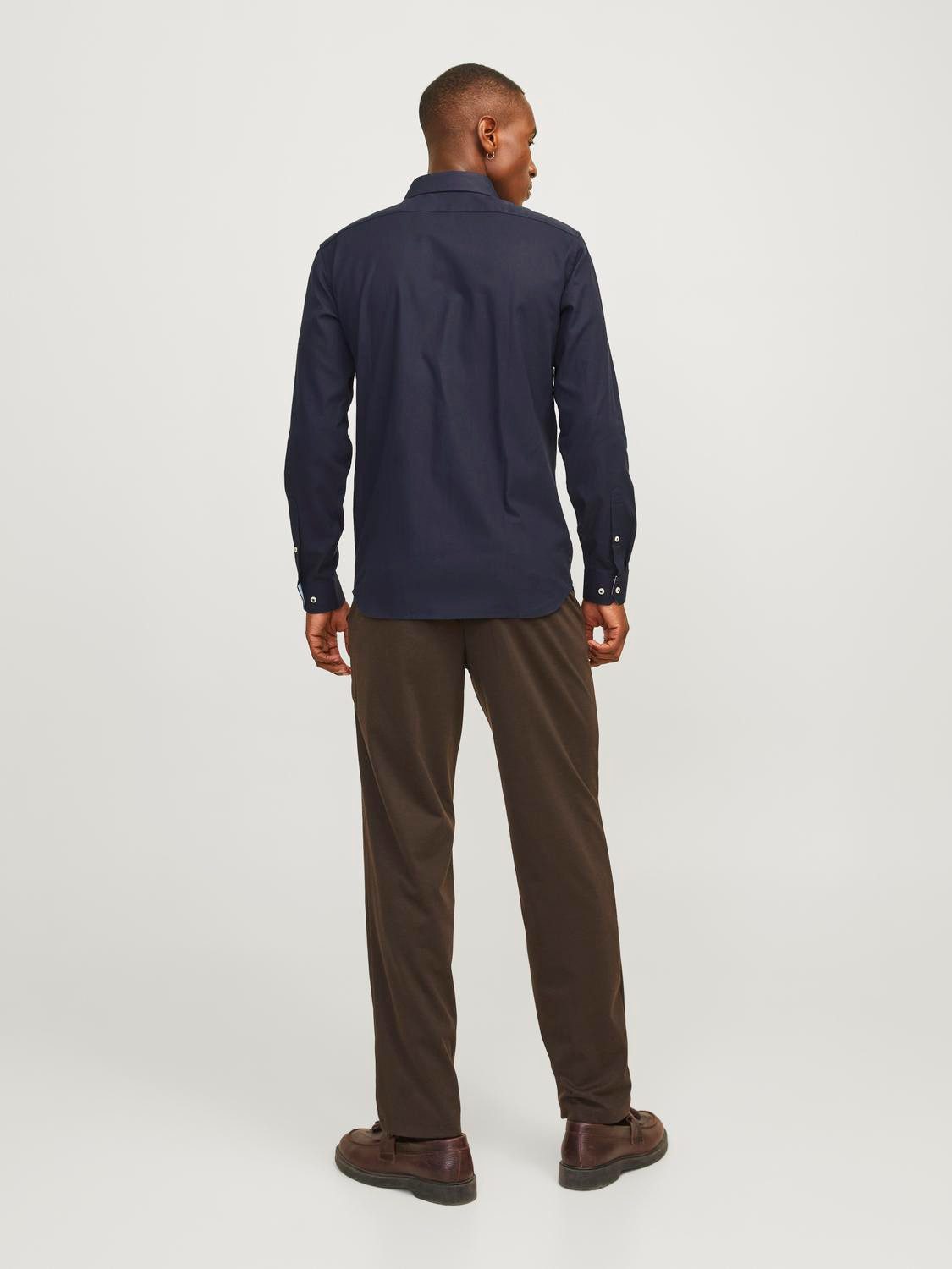 Jack & Jones Overhemd met lange mouwen JPRBLAPARKER DETAIL L/S SHIRT NOOS