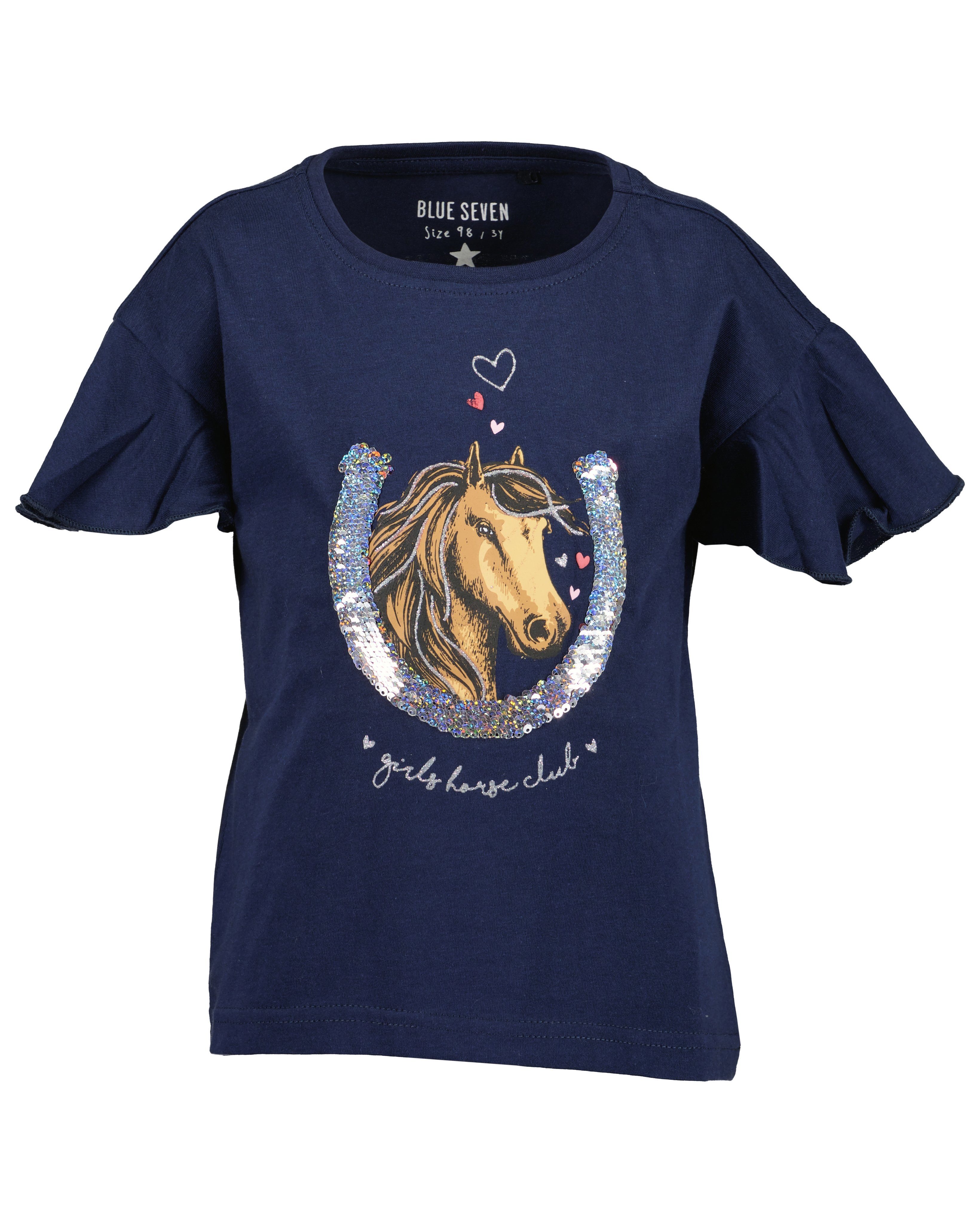 Blue Seven Shirt met korte mouwen Kl Md T-shirt met ronde hals