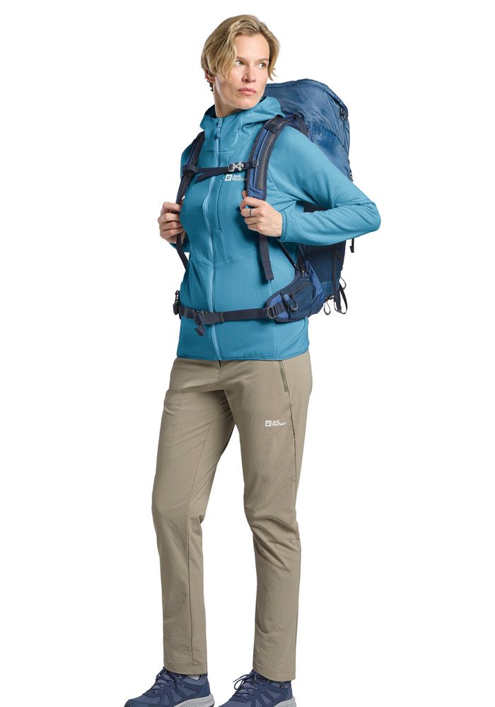 Jack Wolfskin Fleecejack KOLBENBERG HOODED FZ W