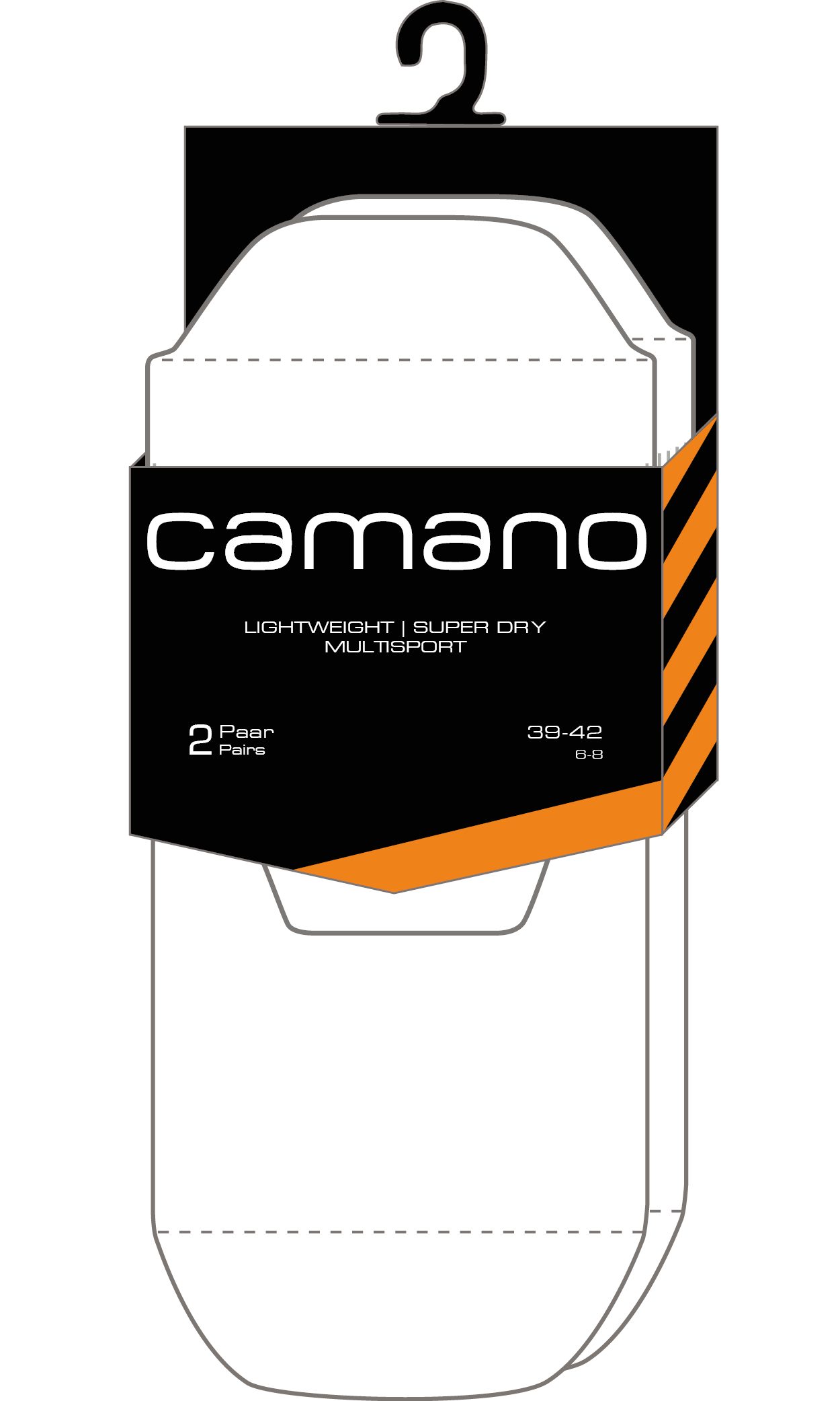 Camano Korte sokken Function (4 paar)