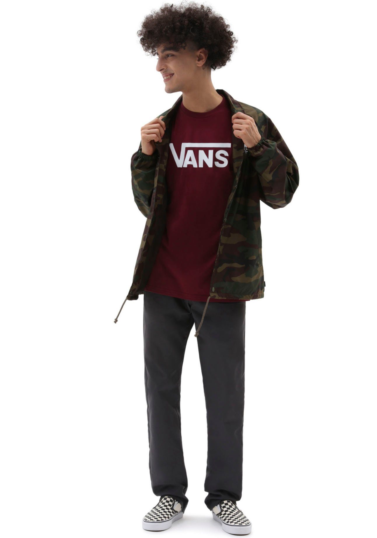 Vans T-shirt SP19 M CORE APPAREL Basic T-shirt met grote logo-print