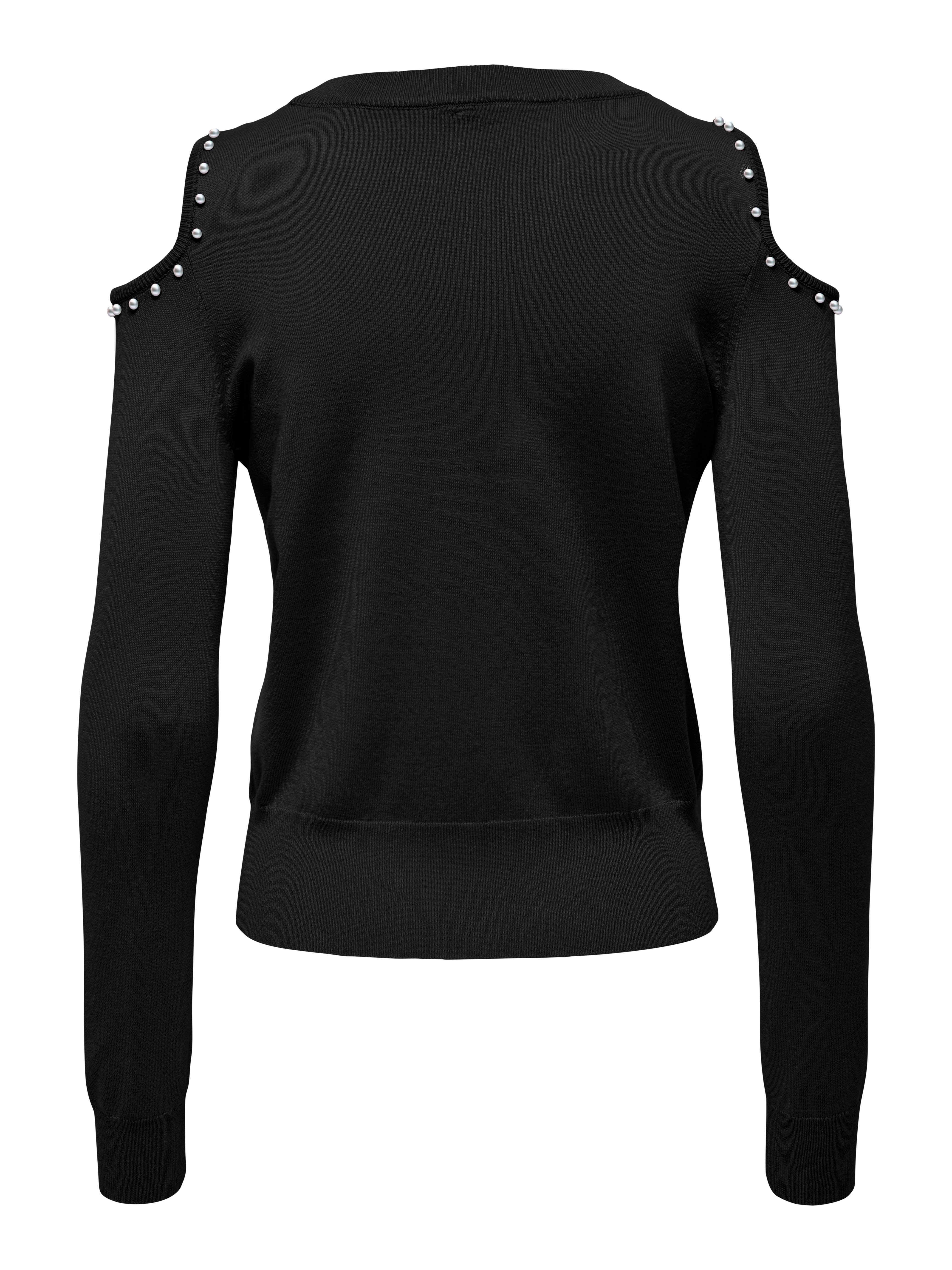 Only Gebreide trui ONLGILA LS O-NECK BLING CC KNT