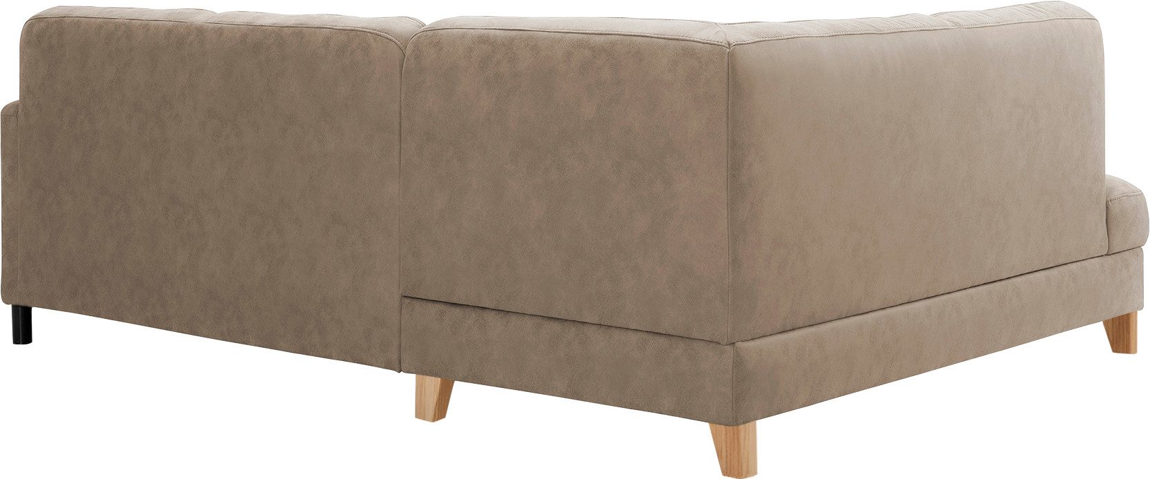 exxpo - sofa fashion Hoekbank Elio, compact en comfortabel, handig, tijdloos design, L-vorm