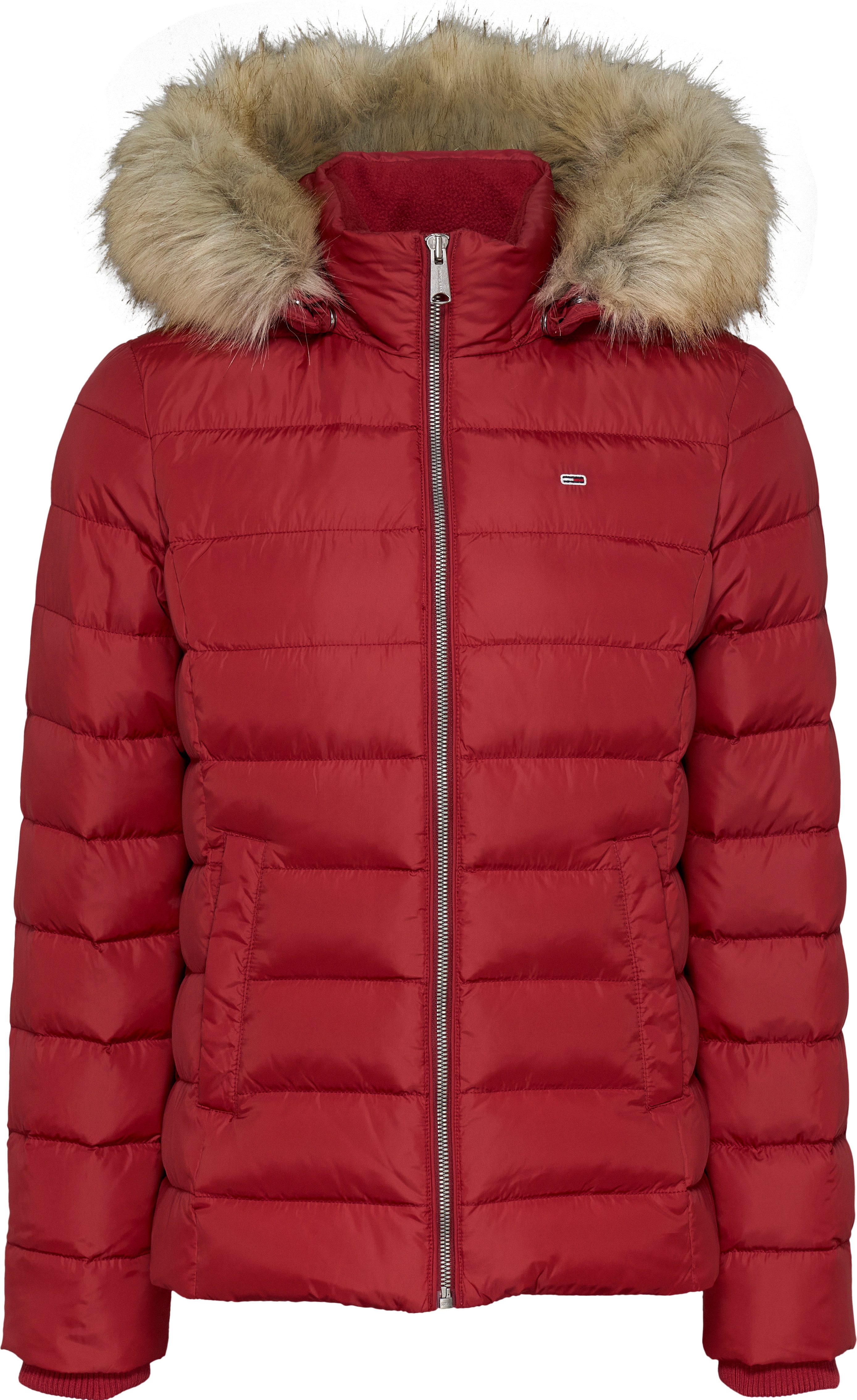 TOMMY JEANS Gewatteerde jas TJW BASIC HOODED DOWN JACKET EXT