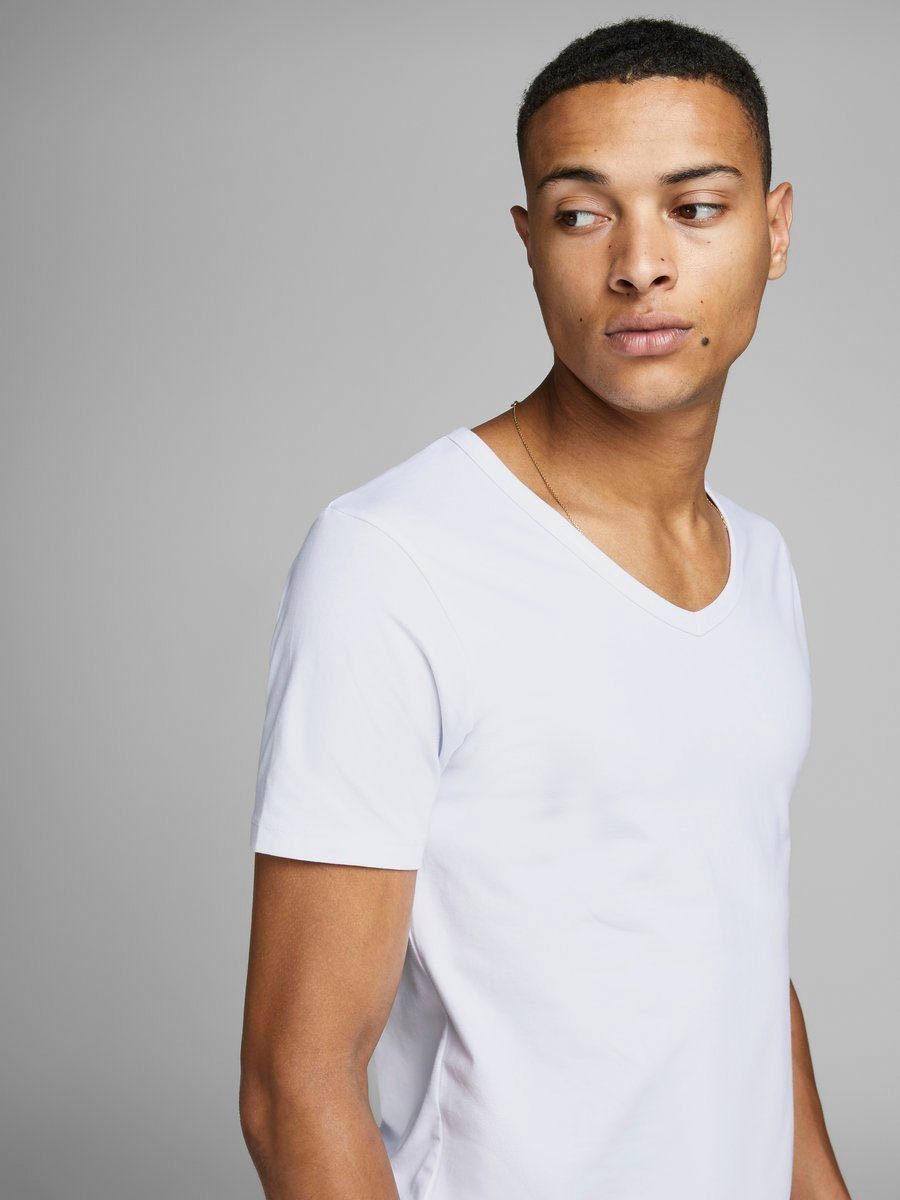 Jack & Jones T-shirt SLIM- FIT BASIC TEE V-NECK