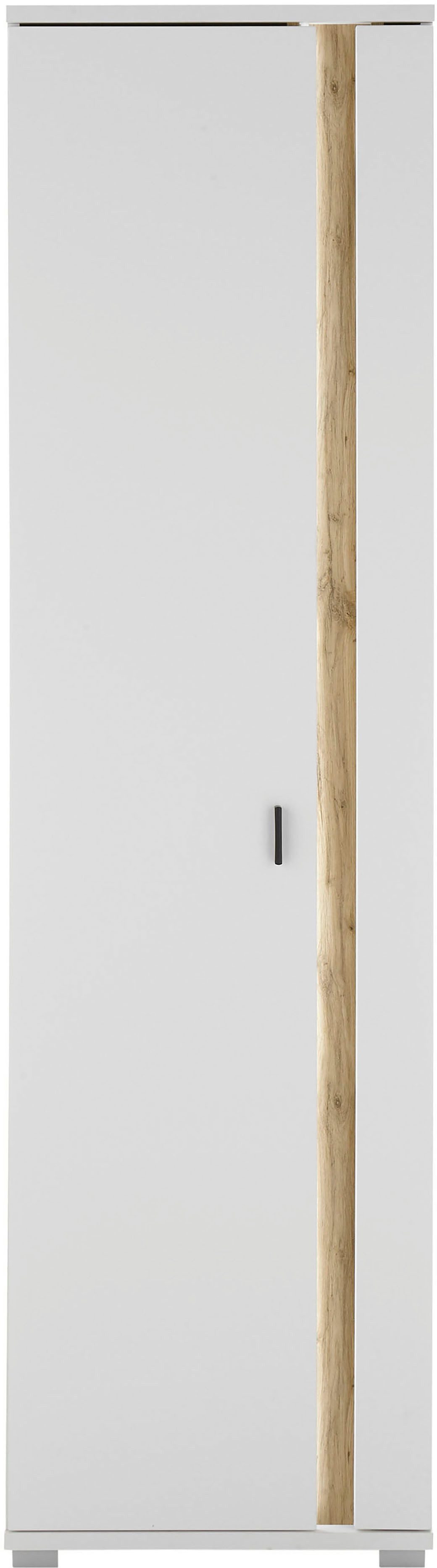INOSIGN Multifunctionele kast Long Island in moderne trendkleur, inclusief verticale verlichting, breedte 55 cm (1 stuk)
