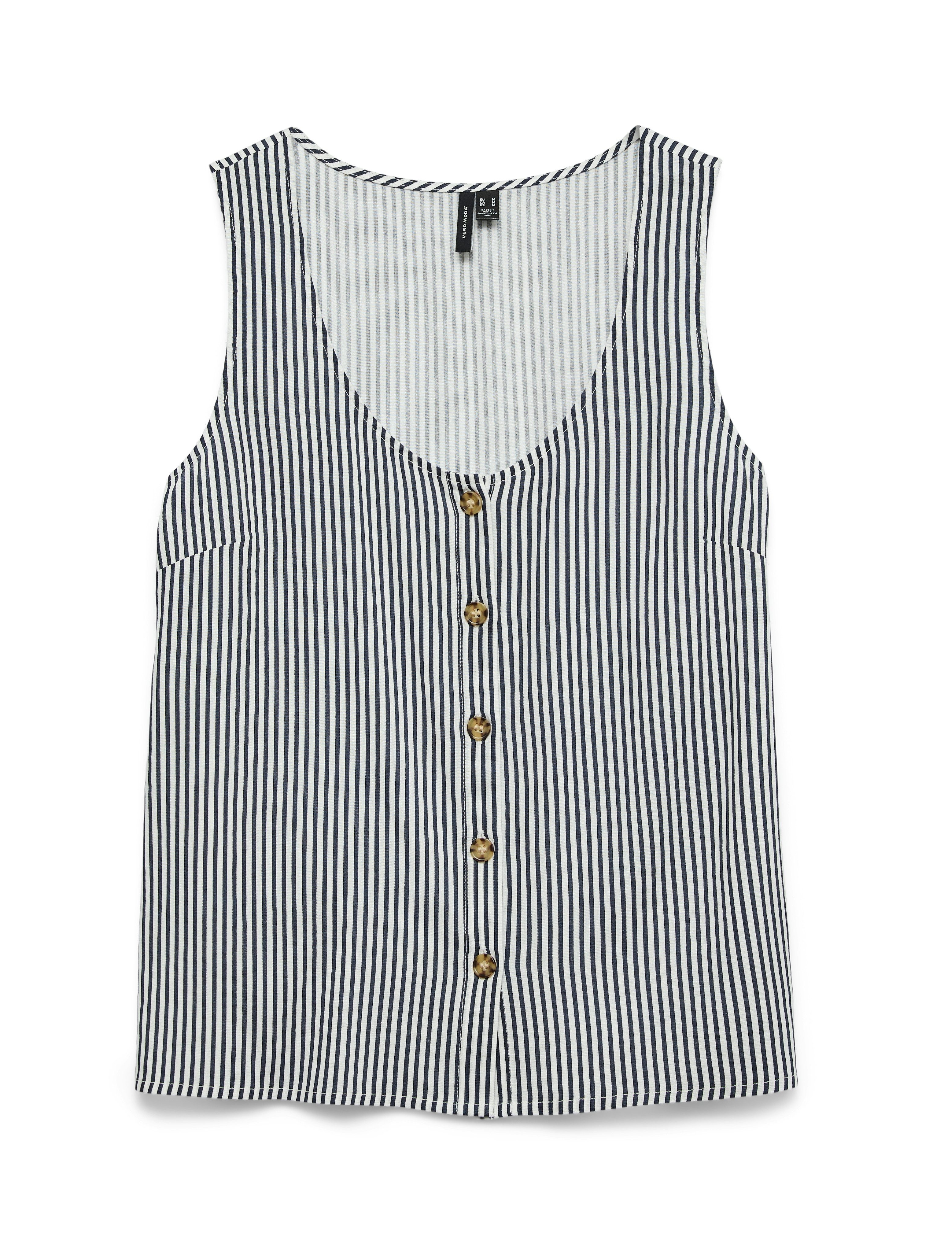 Vero Moda Top VMBUMPY SL SHIRT WVN GA NOOS