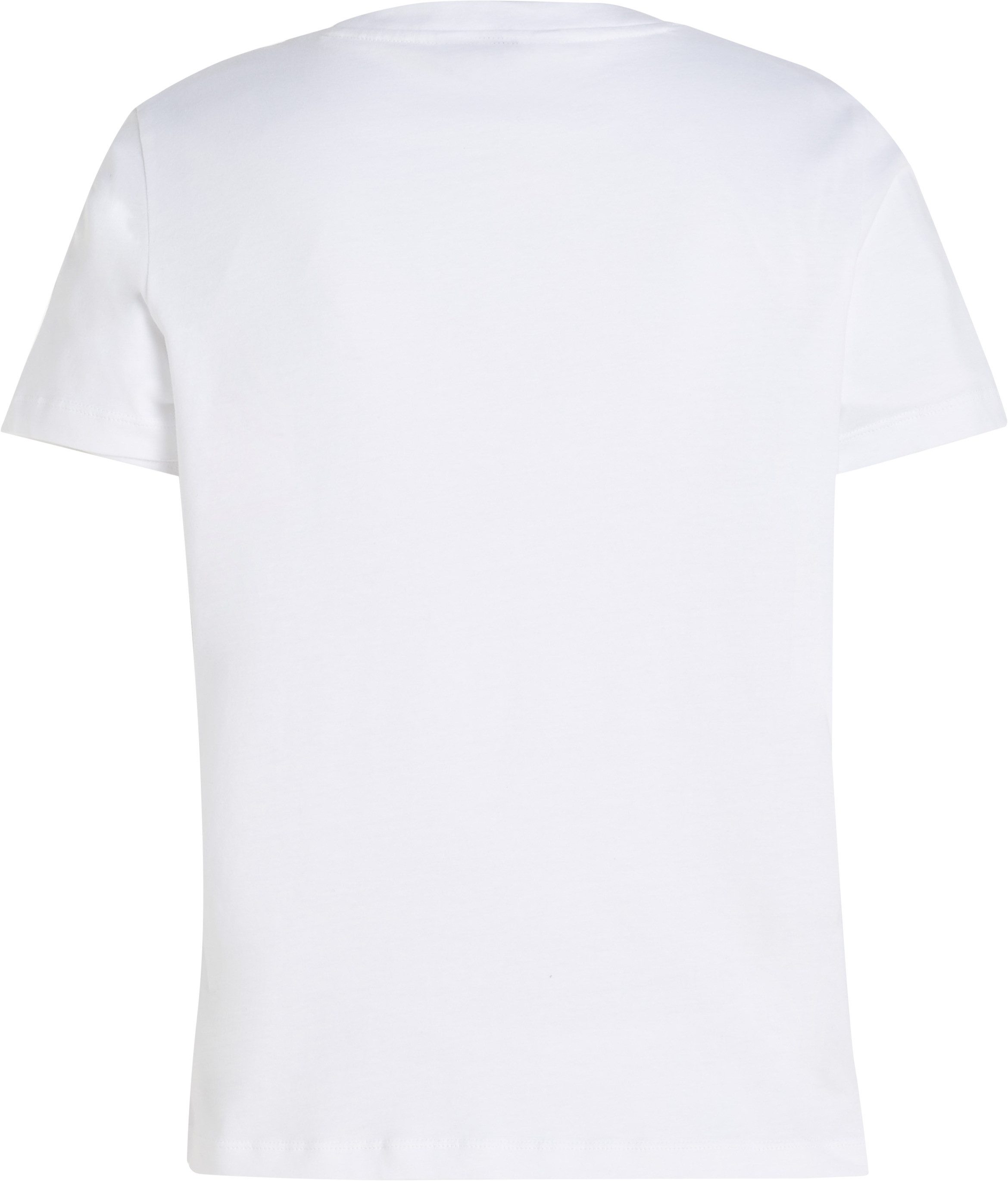 Tommy Hilfiger T-shirt REG CORP LOGO C-NK SS met een logo-opschrift