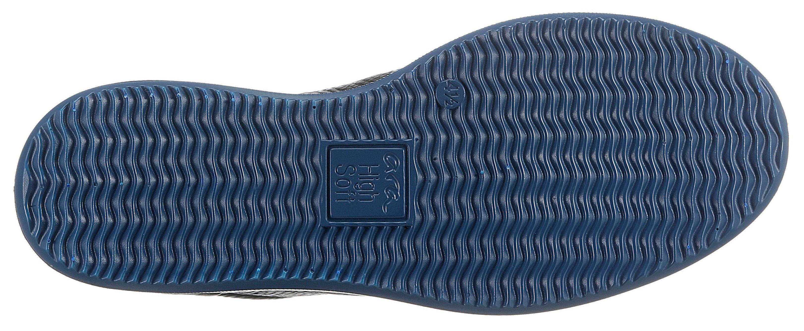 Ara Sneakers Roma , vrijetijdsschoen, lage schoen, veterschoen met high soft voetbed, g-breedte