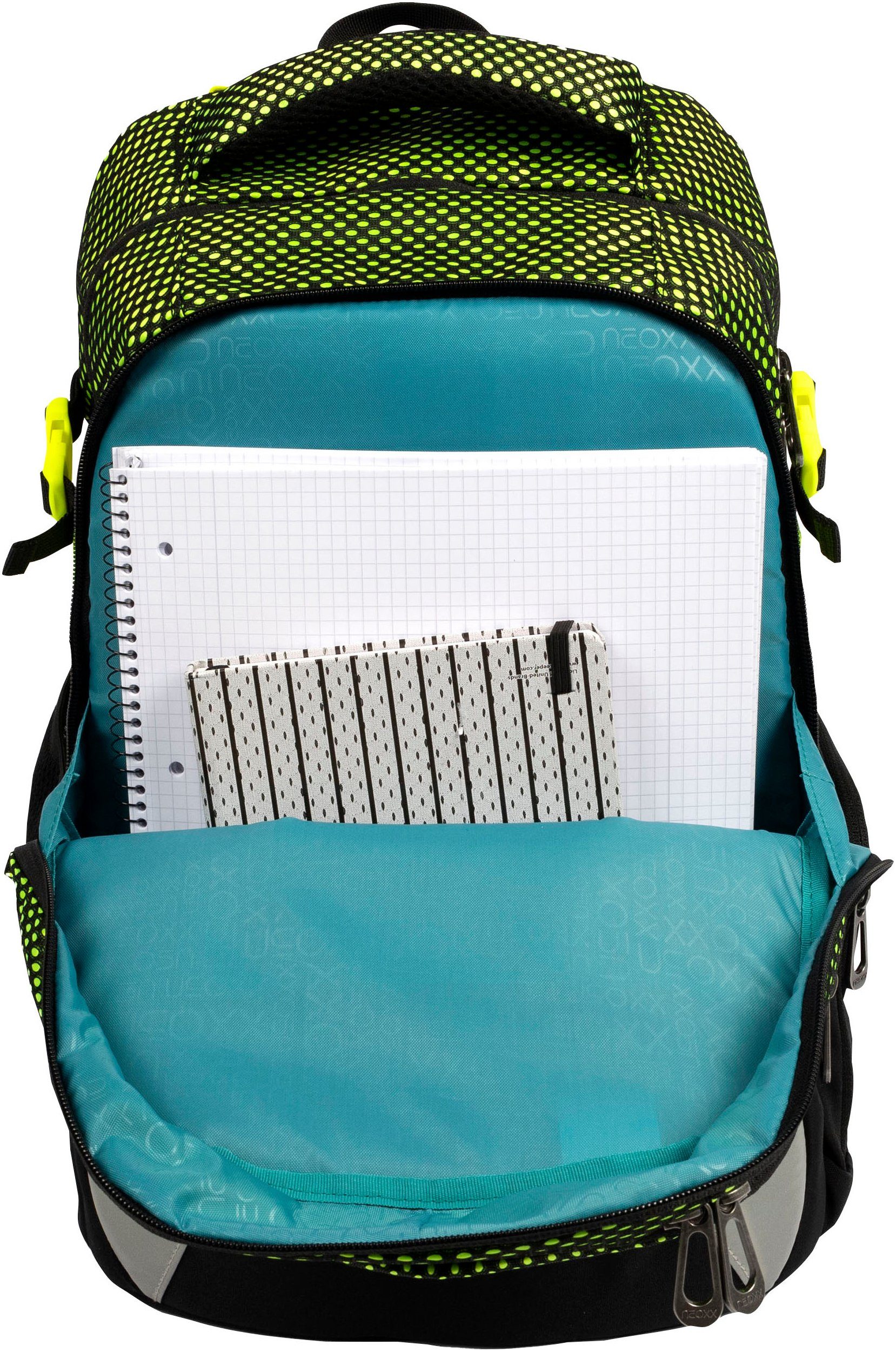 neoxx Schoolrugzak Active Pro, All about Neon