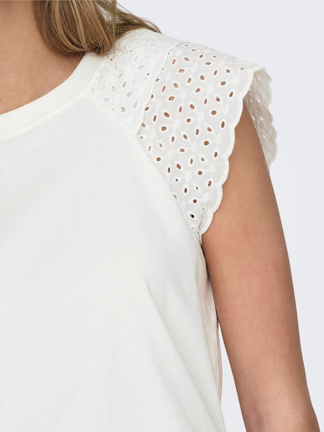 Only Shirt met korte mouwen ONLXIANA LIFE S S MIX TOP JRS