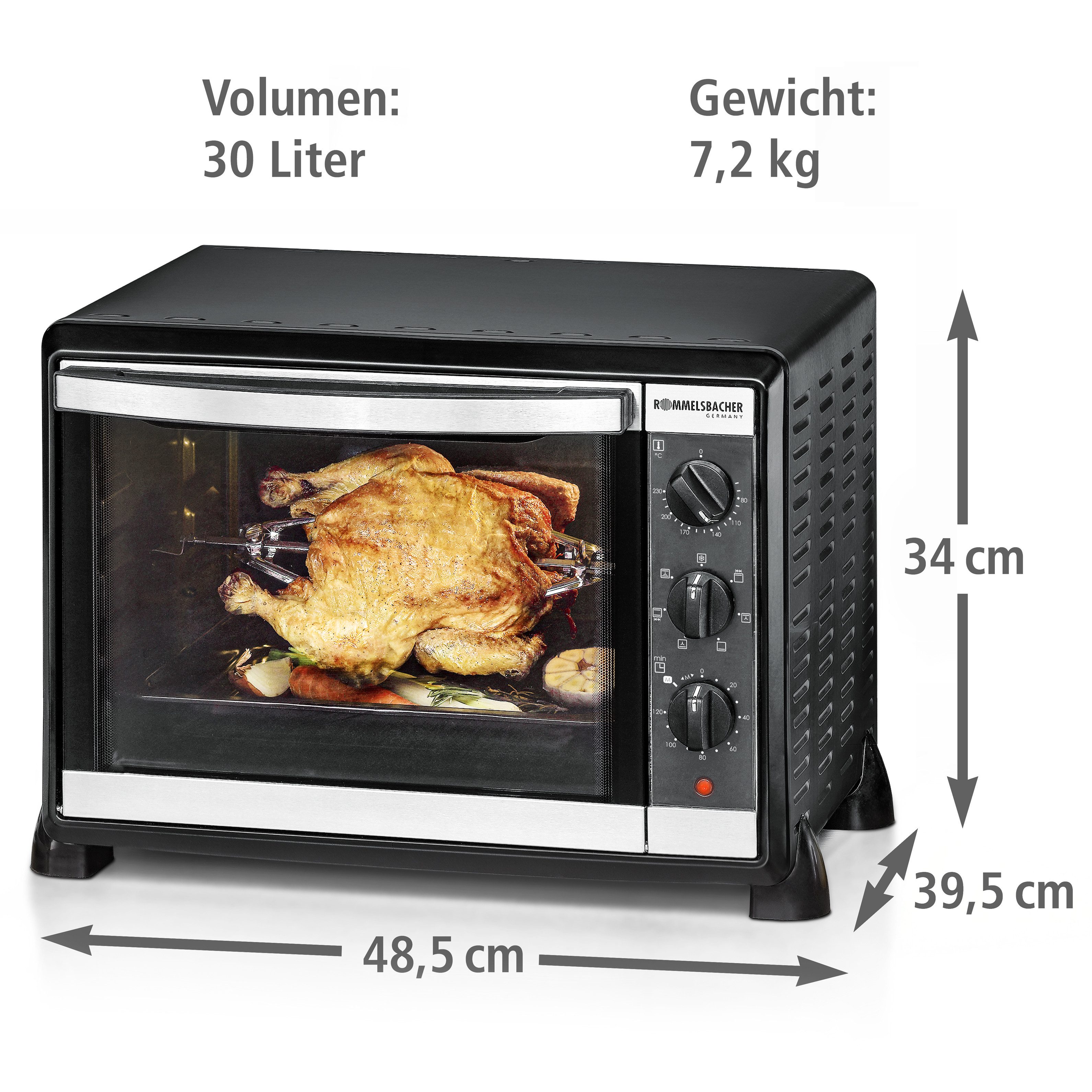 Rommelsbacher Mini-oven BG 1575