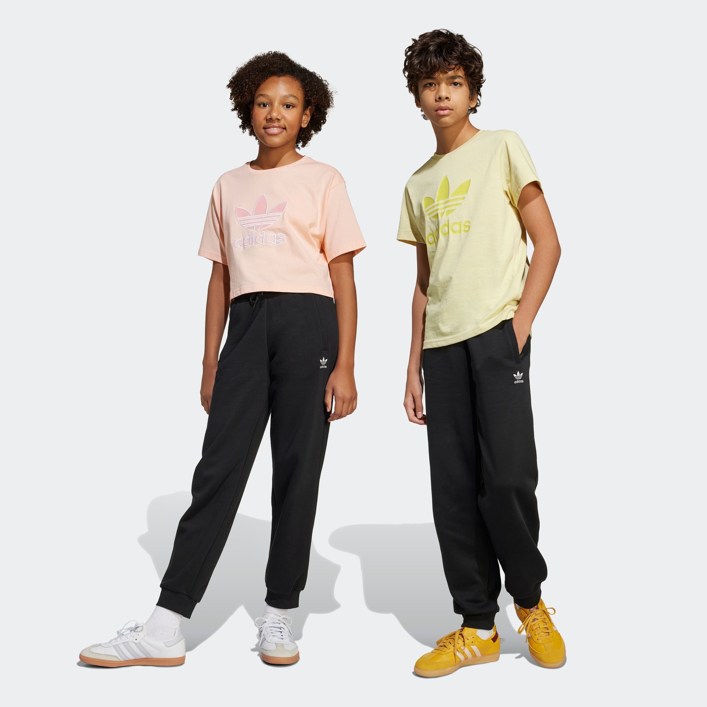 adidas Originals Sportbroek BOYFRIEND PANTS (1-delig) meisjes broeken maat 152 zwart