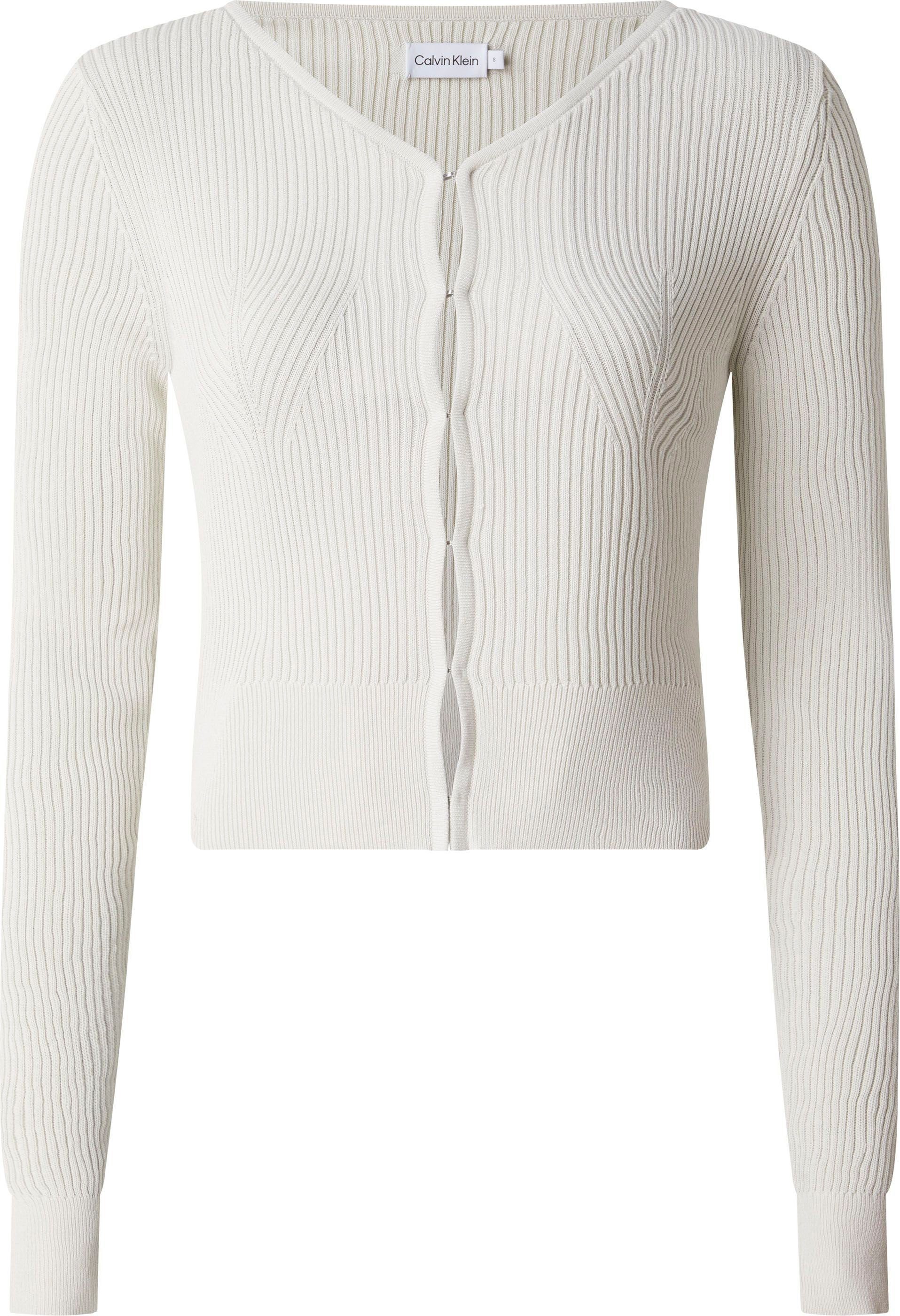 Calvin Klein Gebreide trui met haakjessluiting