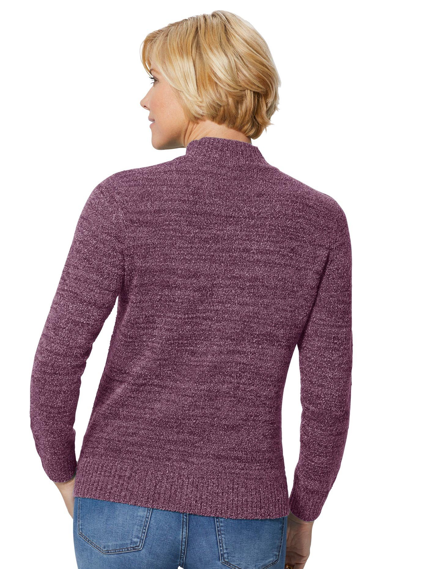 Classic Basics Trui met staande kraag Trui
