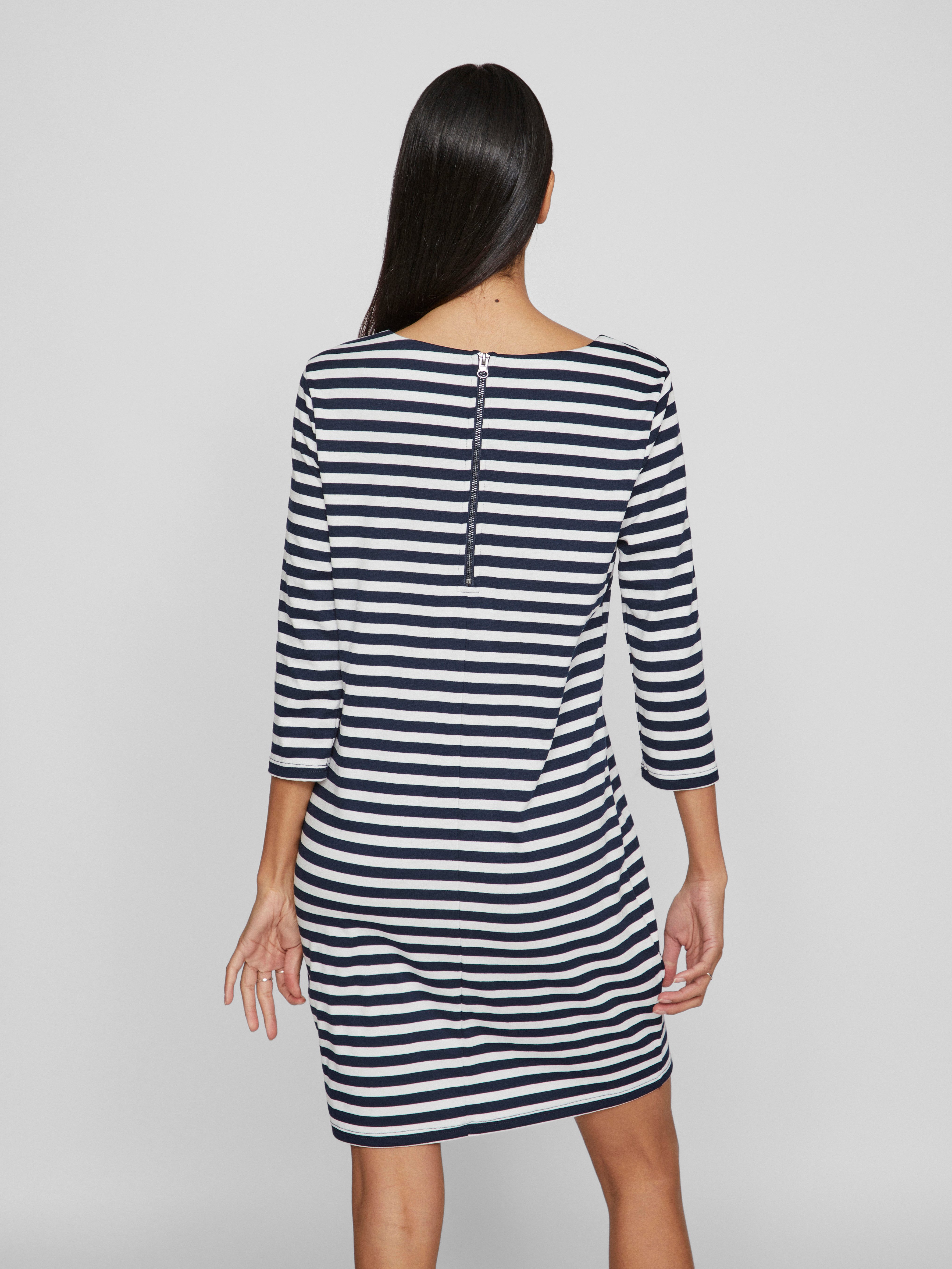 Vila Jerseyjurk VININNY 3 4 O-NECK DRESS LC