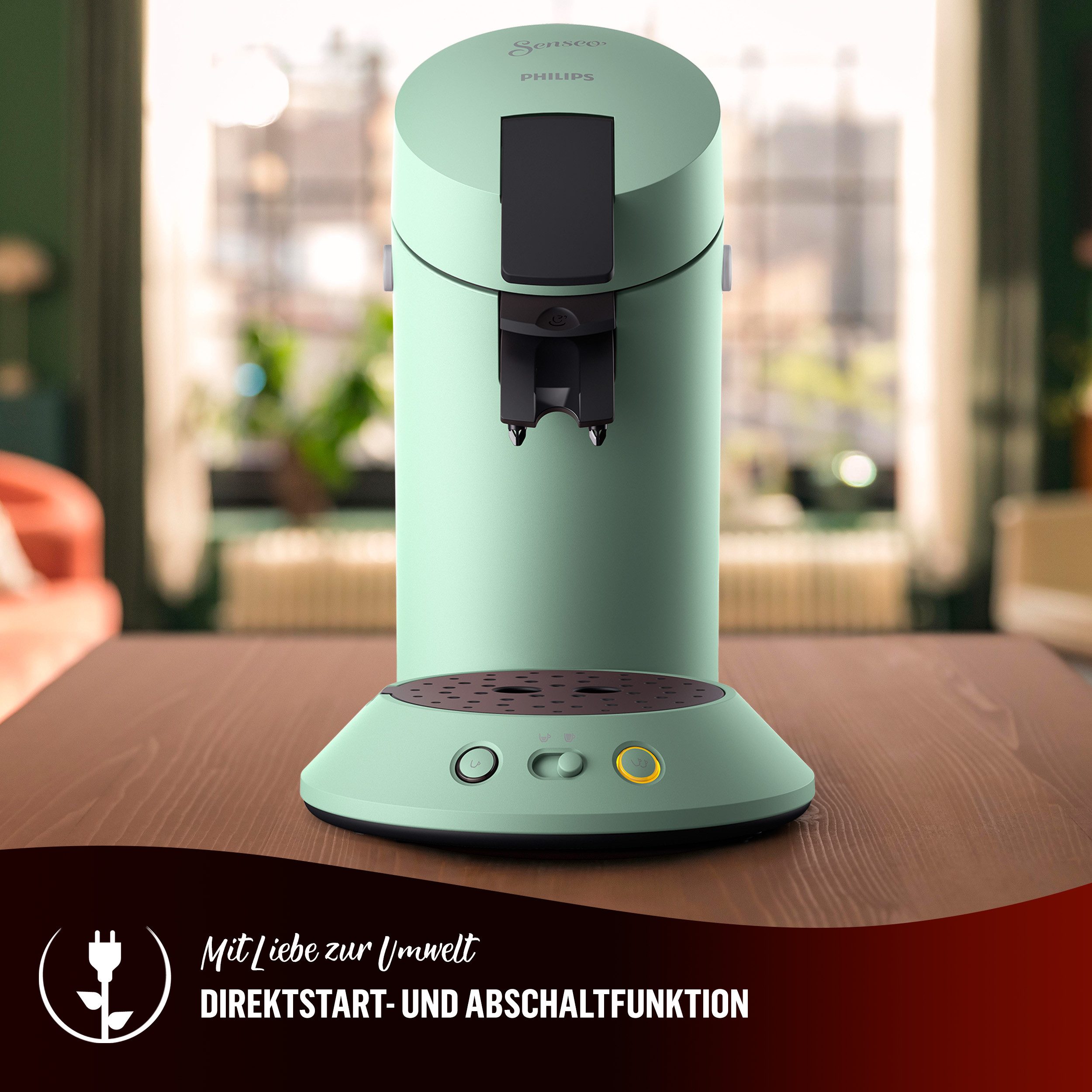 Senseo Koffiepadautomaat Original Plus CSA210/60, met twee koffie-instellingen