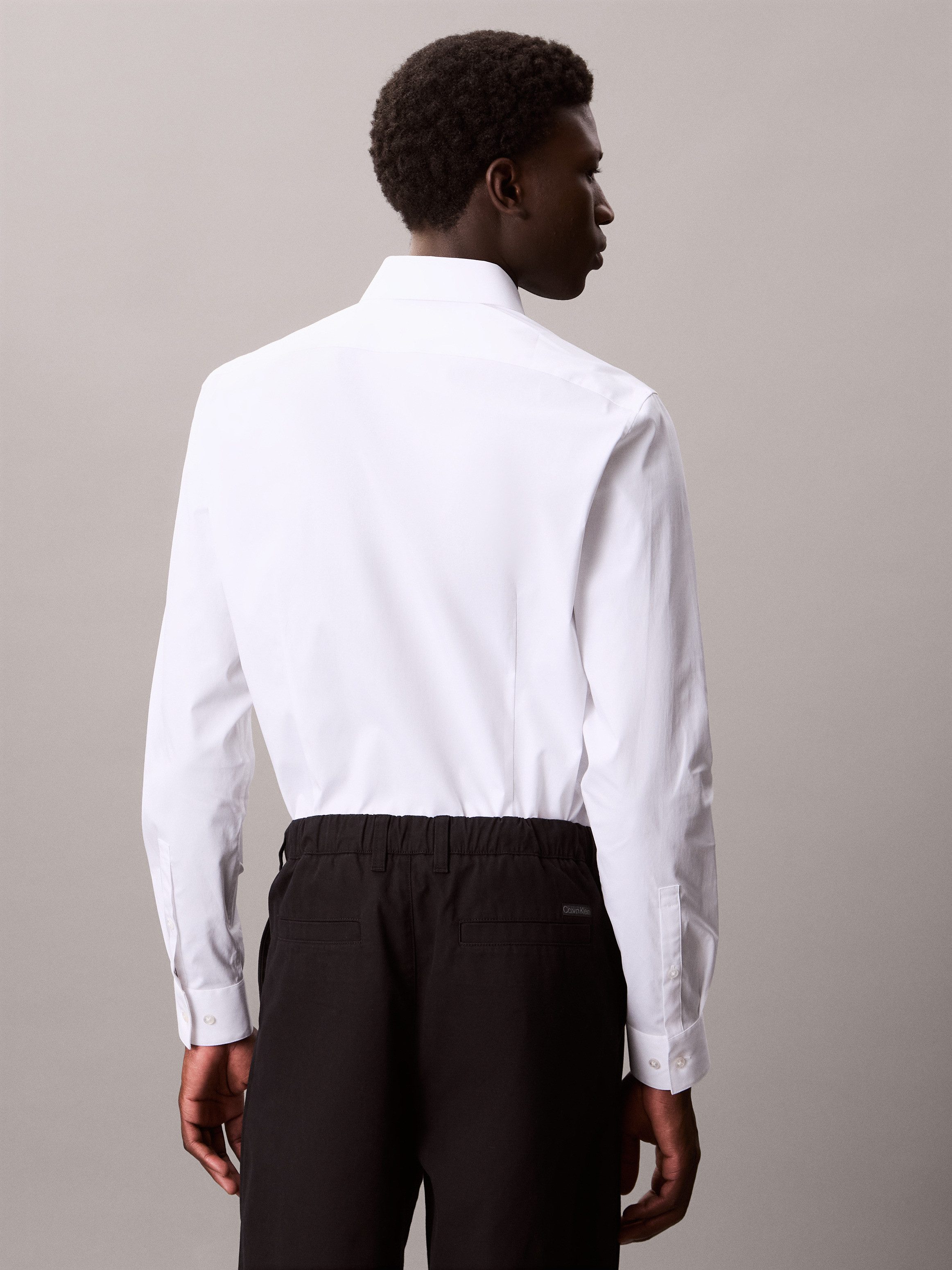 Calvin Klein Businessoverhemd SLIM ESNTL POPLIN NOS STR SLD
