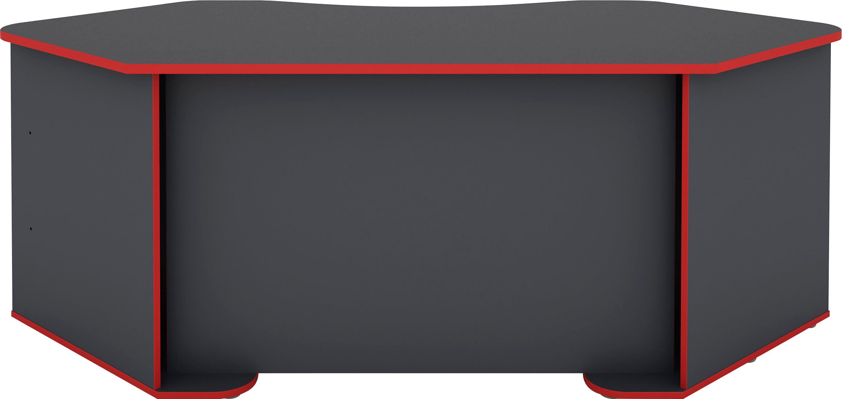 byLIVING Gamingtafel Thanatos Breedte 198 cm, modern hoekbureau