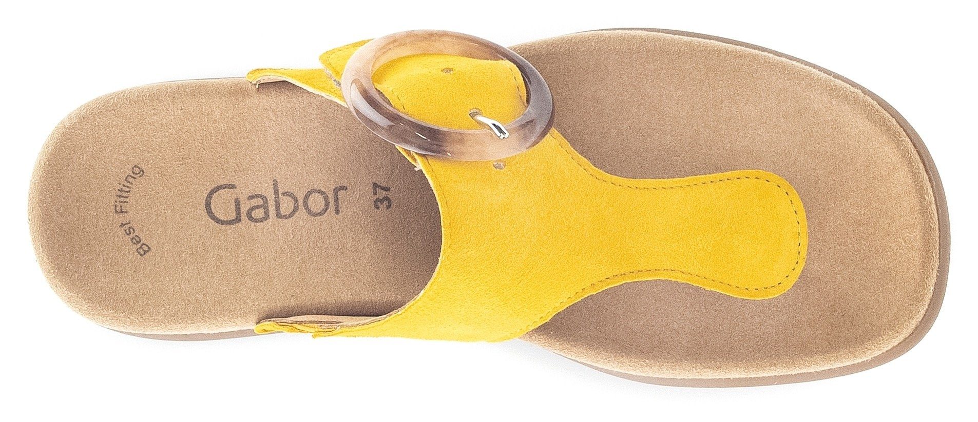 Gabor Dianets , sleehak, zomerschoen, teenslipper met best fitting-uitrusting