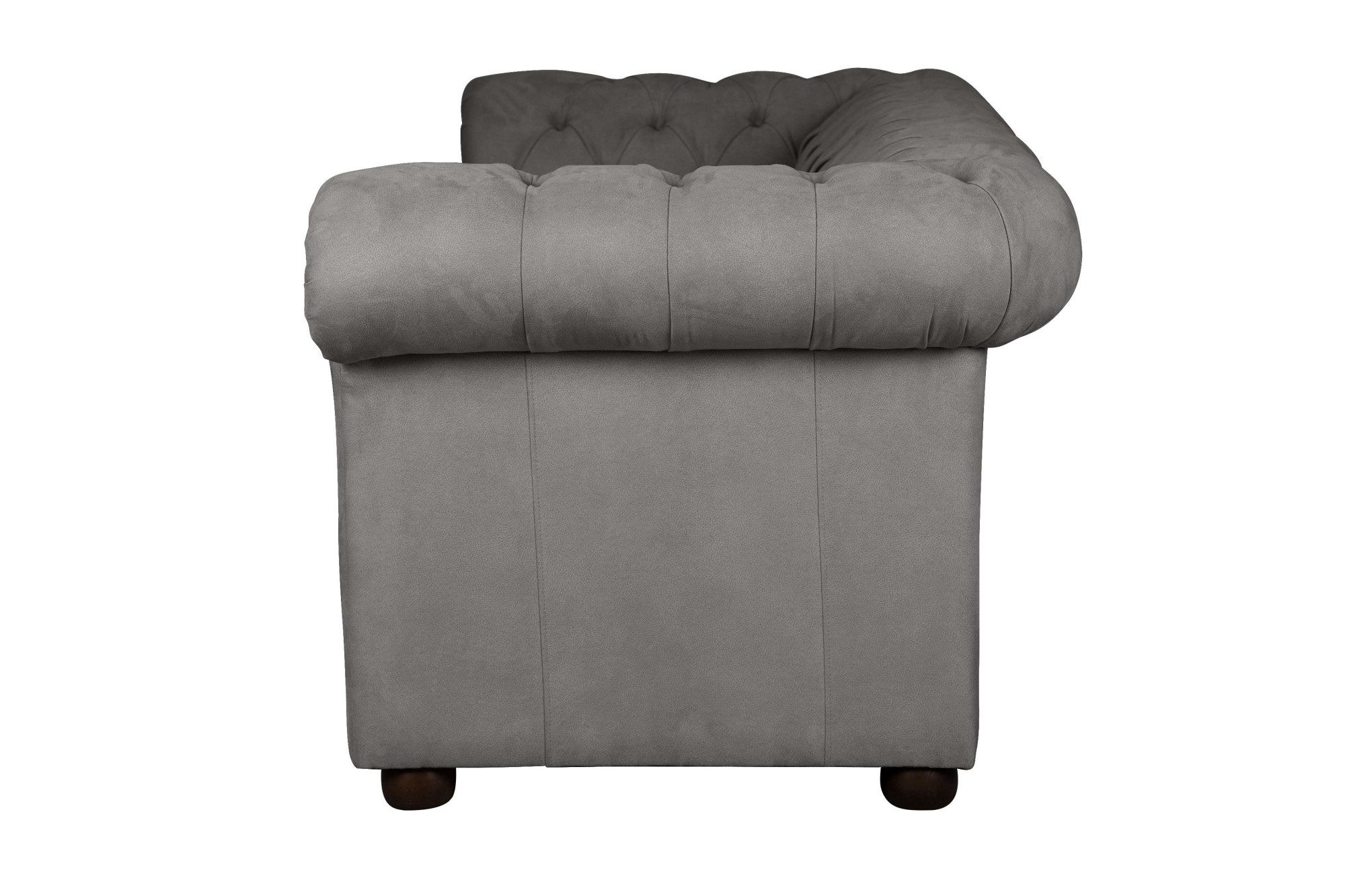 Home affaire 3-zitsbank CHARENTE, optionele slaapbank, Chesterfield-sofa, bedfunctie met edele knoopbevestiging en typische armleuningen, b/d/h 198/89/74 cm