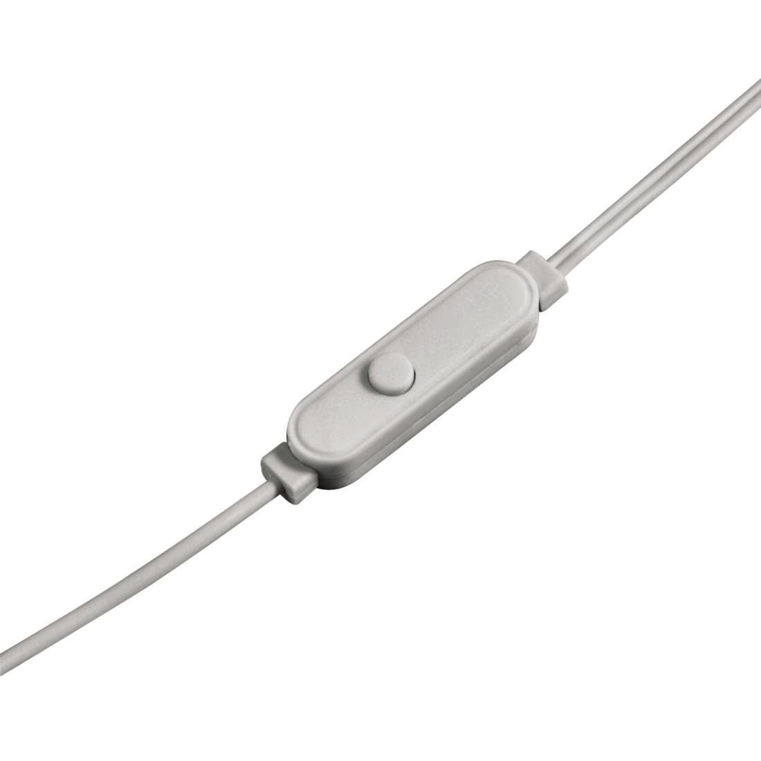 Thomson In-ear koptelefoon In Ear Hoofdtelefoon met Kabel en Geluidsisolatie, Microfoon, Grijs