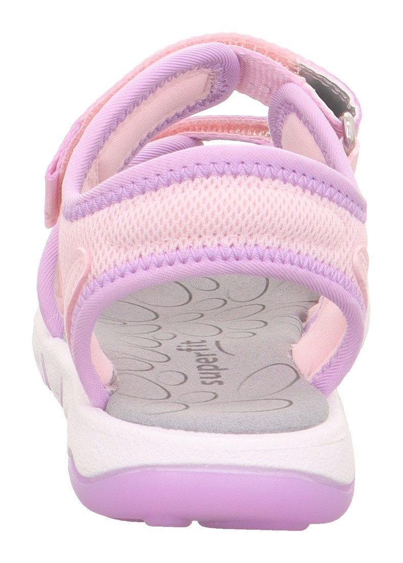 Superfit Sandalen PEBBLES WMS: middel Sandaal met schattige glitter-sluiting, maat sjabloon om te downloaden