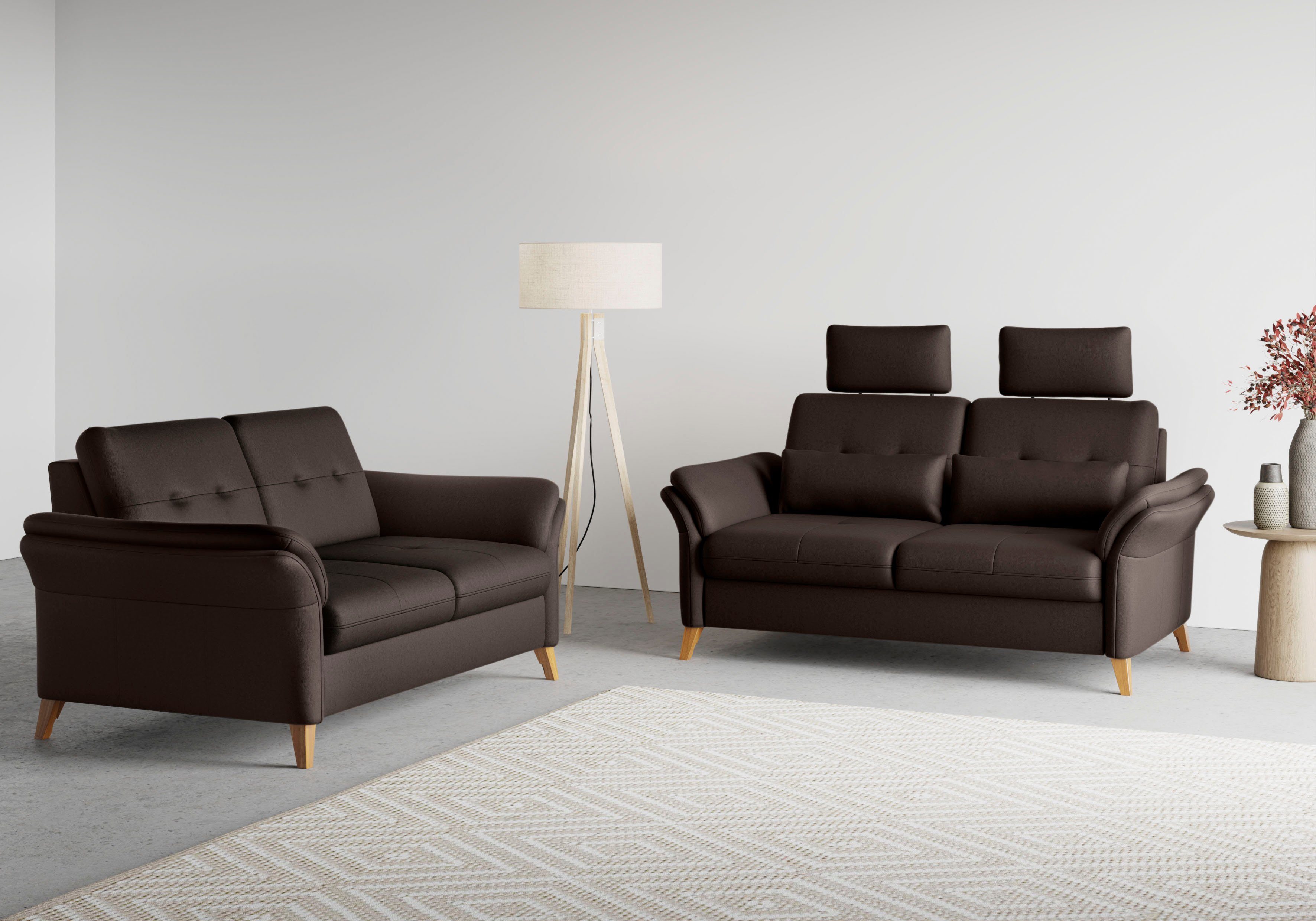 sit&more 2-zitsbank Göteborg inclusief zitdiepteverstelling en binnenvering