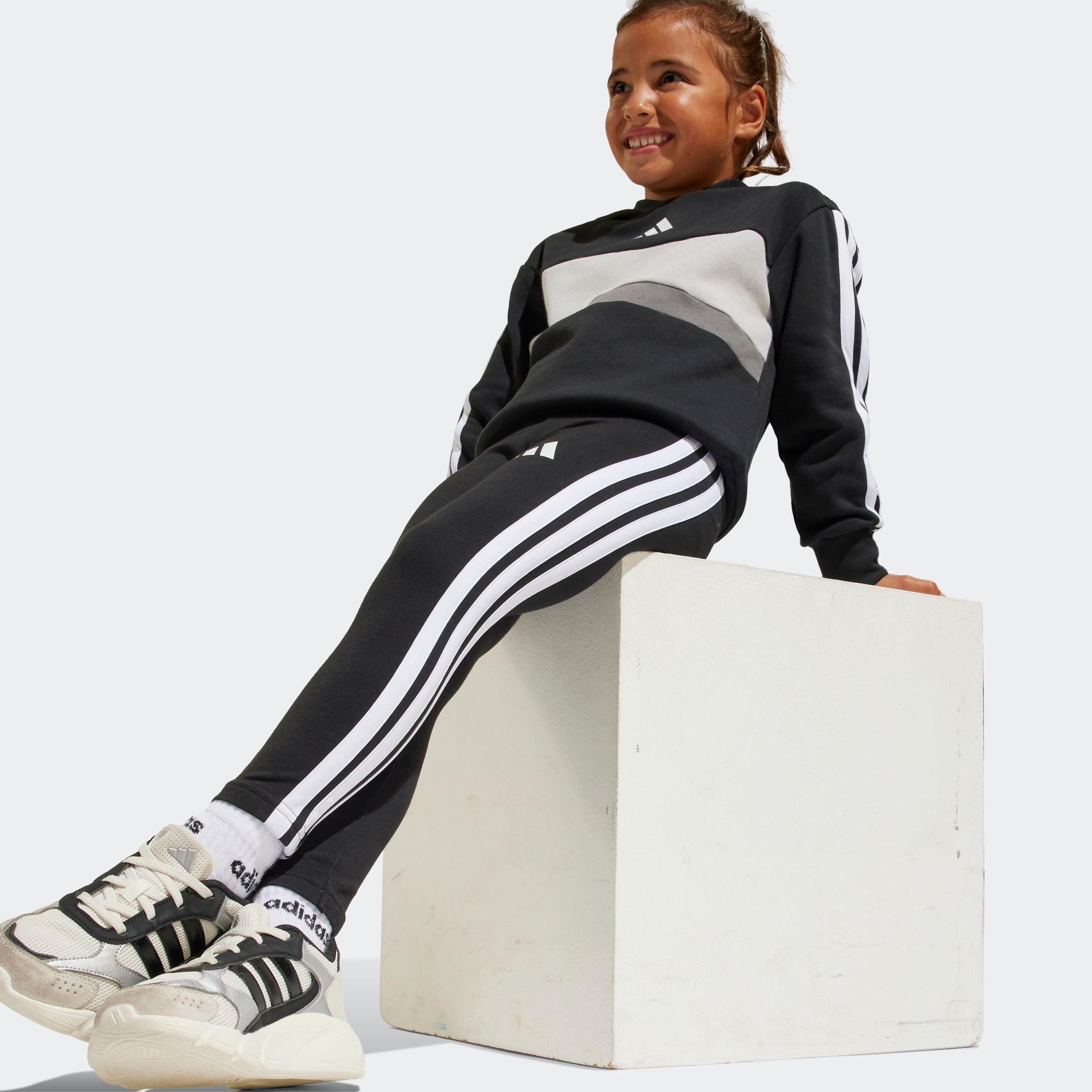 adidas Sportswear Trainingspak LG 3S TIB FL ST (2-delig)